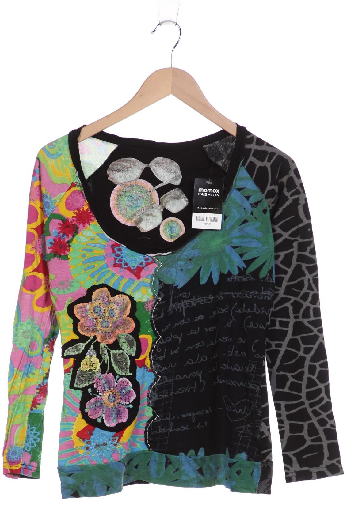 

Desigual Damen Langarmshirt, schwarz, Gr. 38