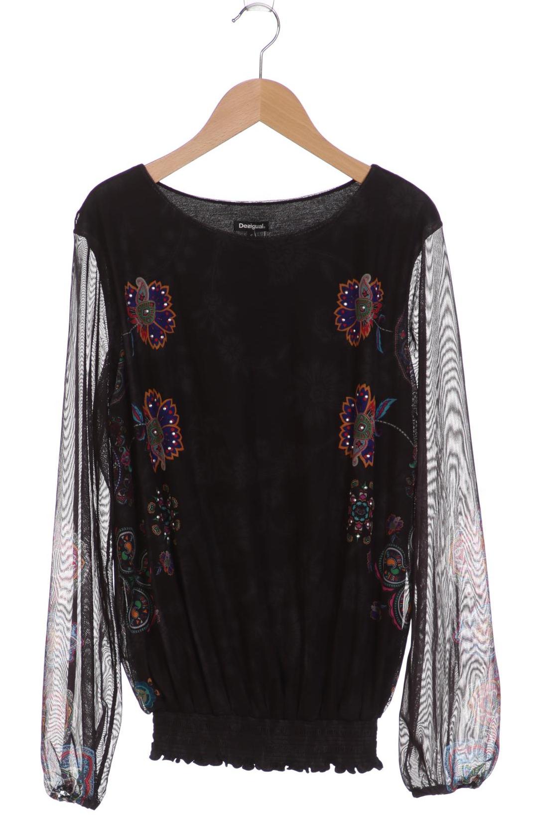 

Desigual Damen Langarmshirt, schwarz