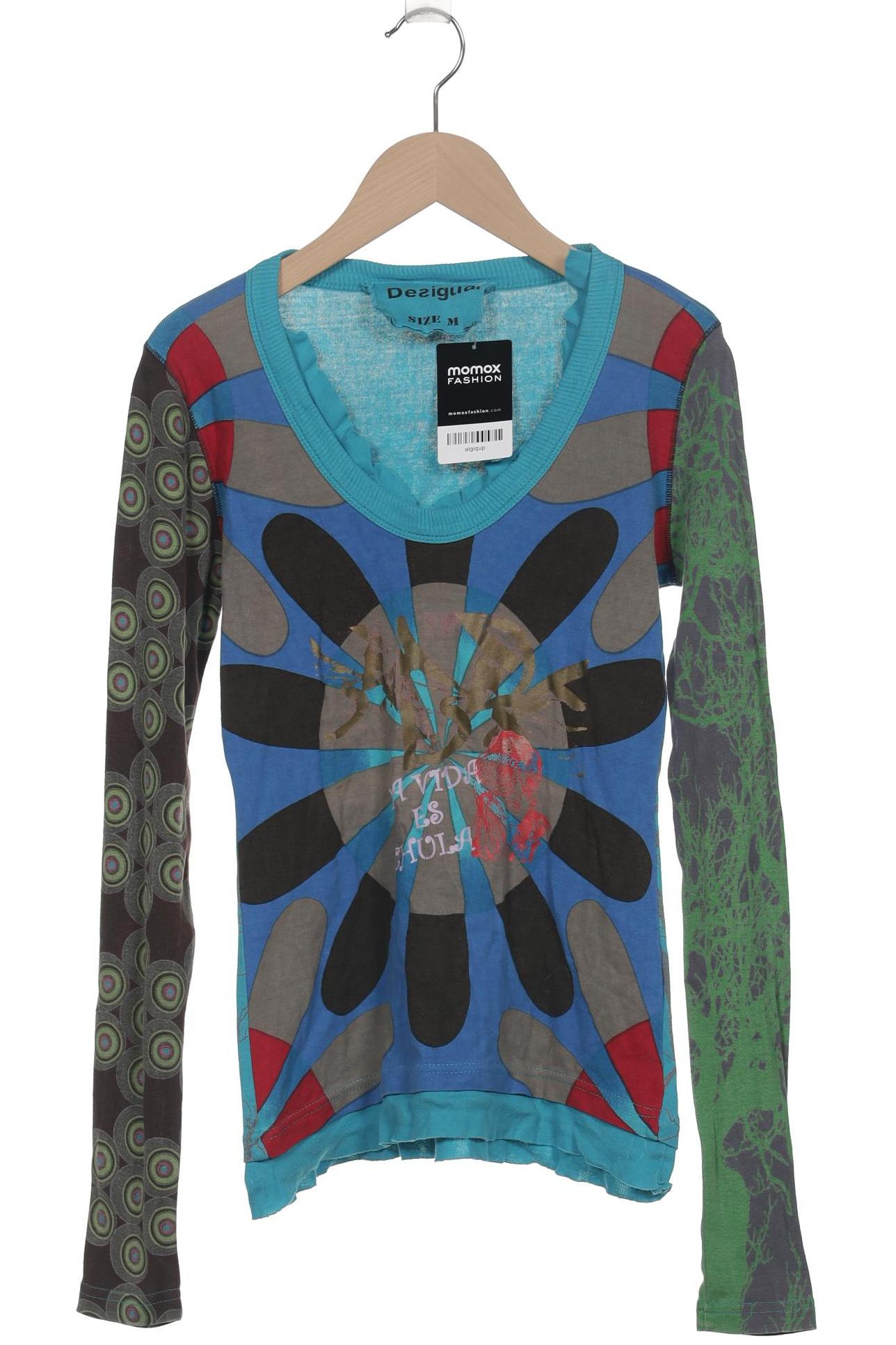 

Desigual Damen Langarmshirt, mehrfarbig, Gr. 38