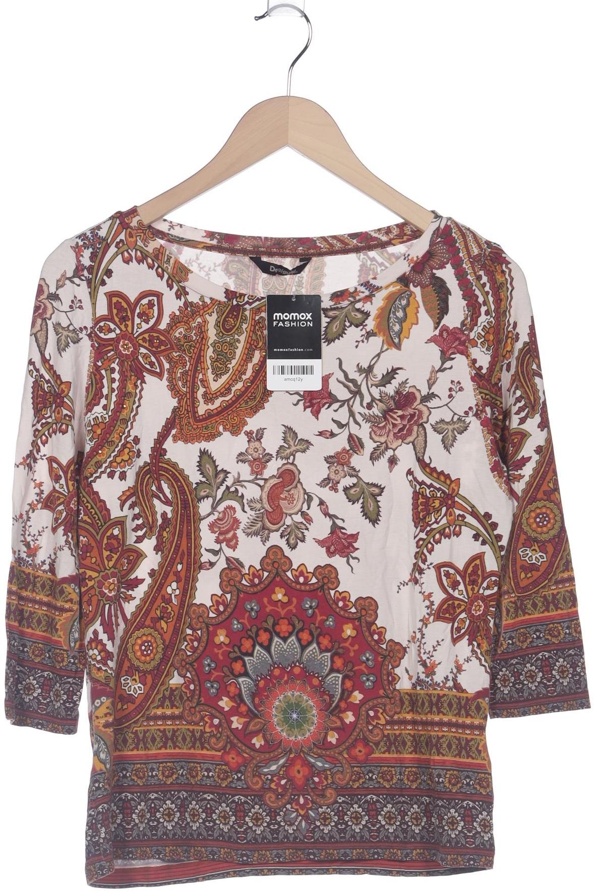 

Desigual Damen Langarmshirt, mehrfarbig, Gr. 38