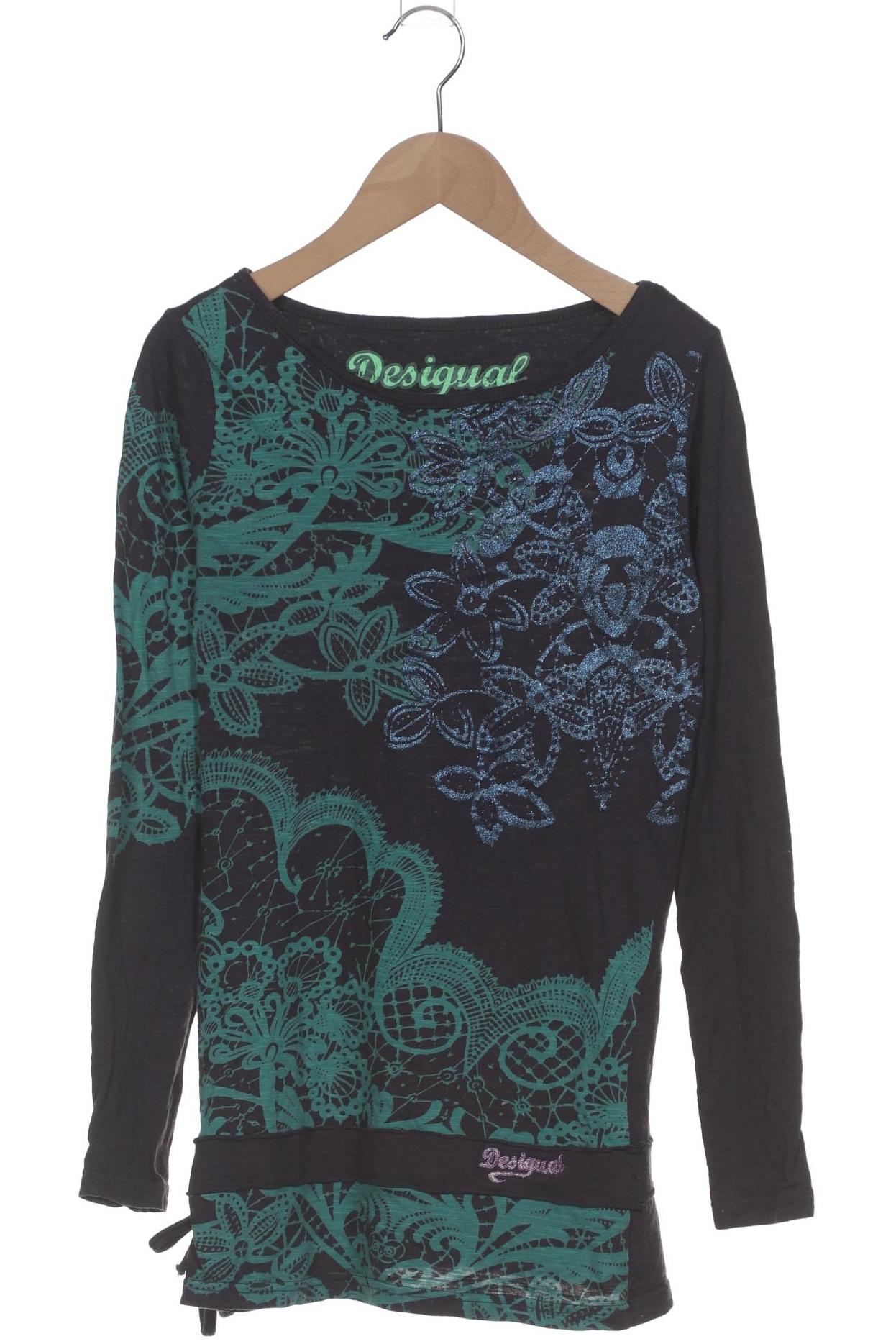 

Desigual Damen Langarmshirt, schwarz, Gr. 34
