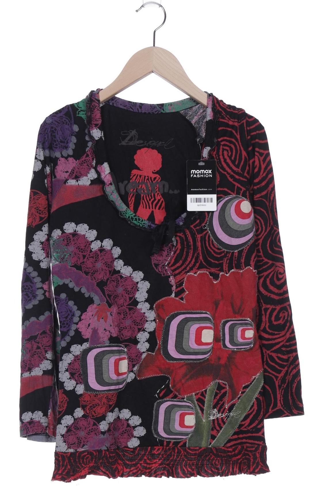 

Desigual Damen Langarmshirt, schwarz, Gr. 42