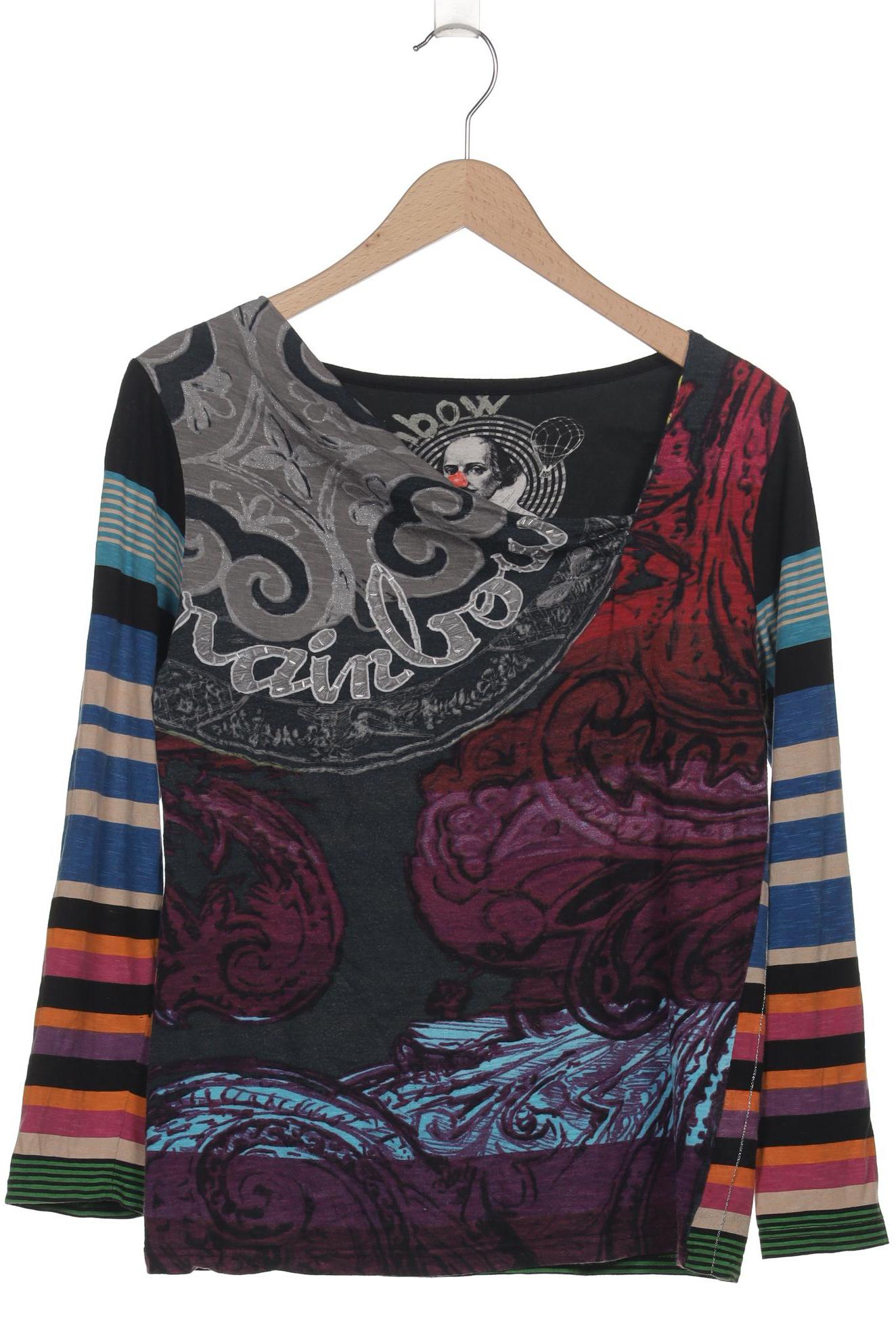 

Desigual Damen Langarmshirt, mehrfarbig, Gr. 44