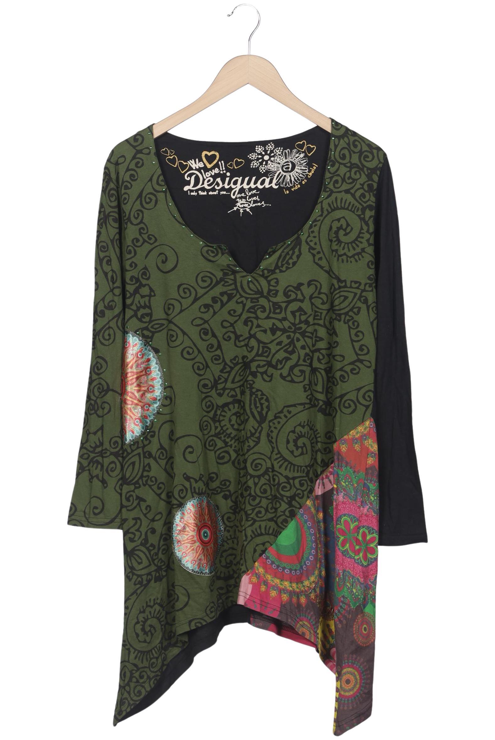 

Desigual Damen Langarmshirt, mehrfarbig, Gr. 44