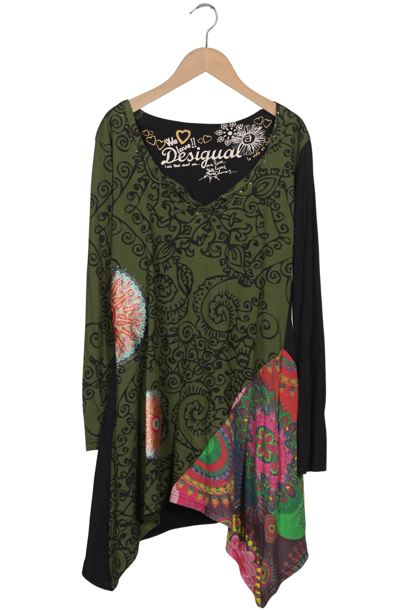 

Desigual Damen Langarmshirt, mehrfarbig, Gr. 42