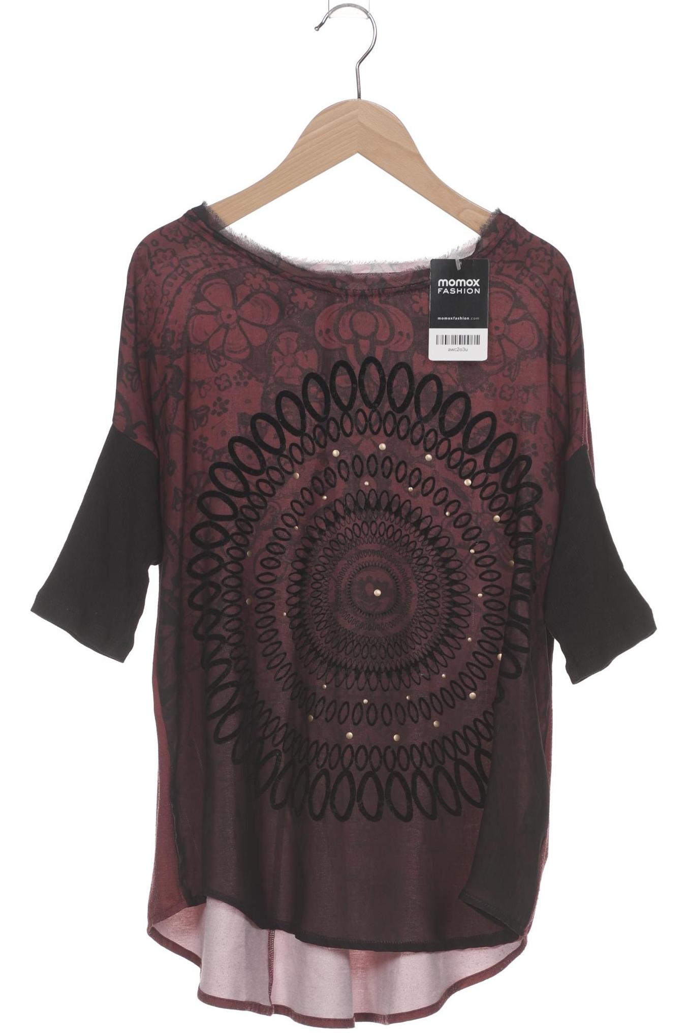 

Desigual Damen Langarmshirt, bordeaux, Gr. 38