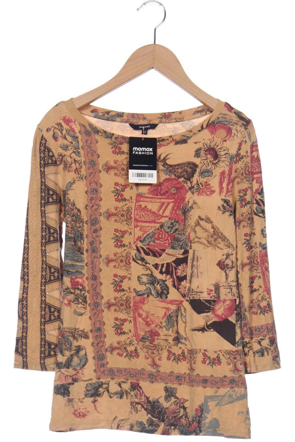 

Desigual Damen Langarmshirt, beige