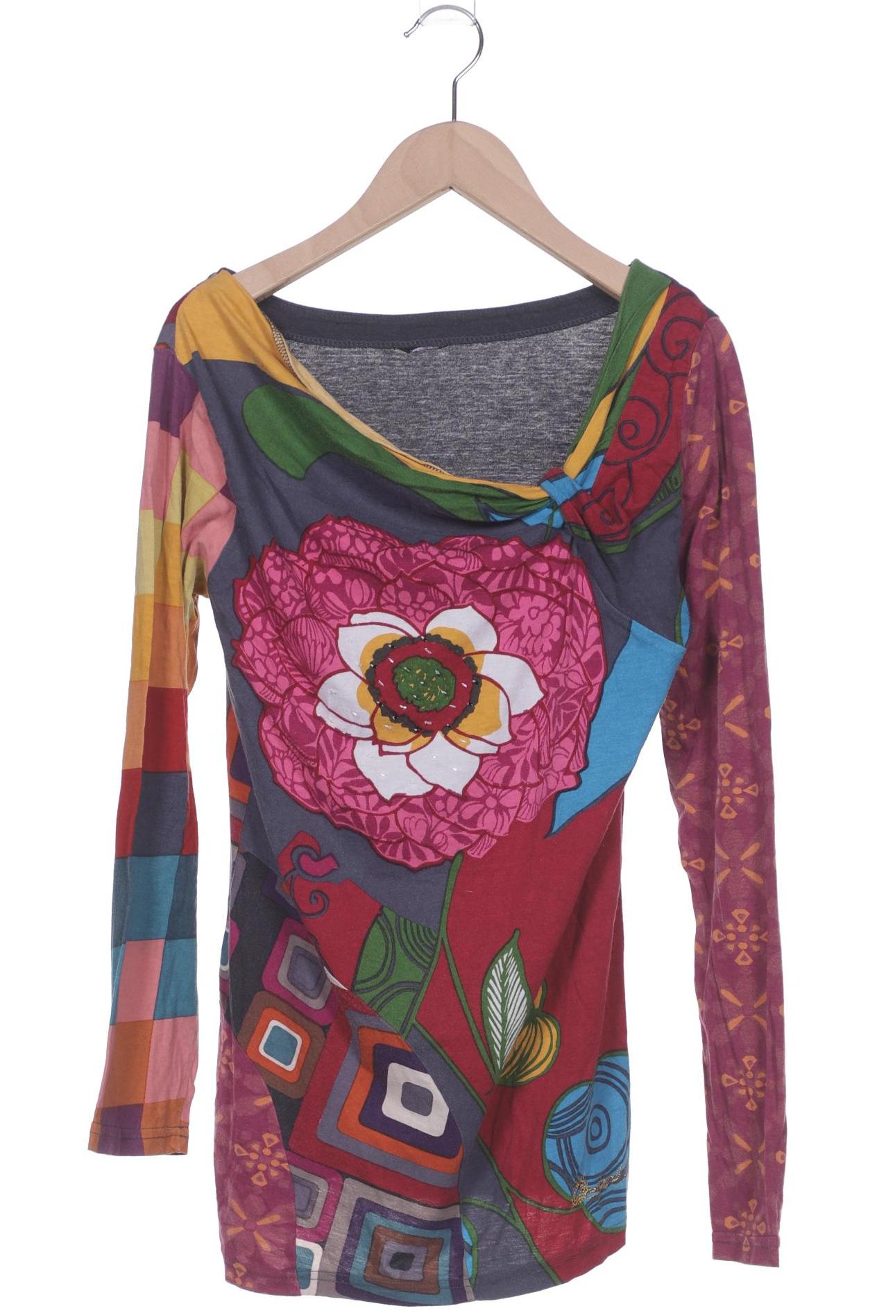 

Desigual Damen Langarmshirt, bordeaux, Gr. 34