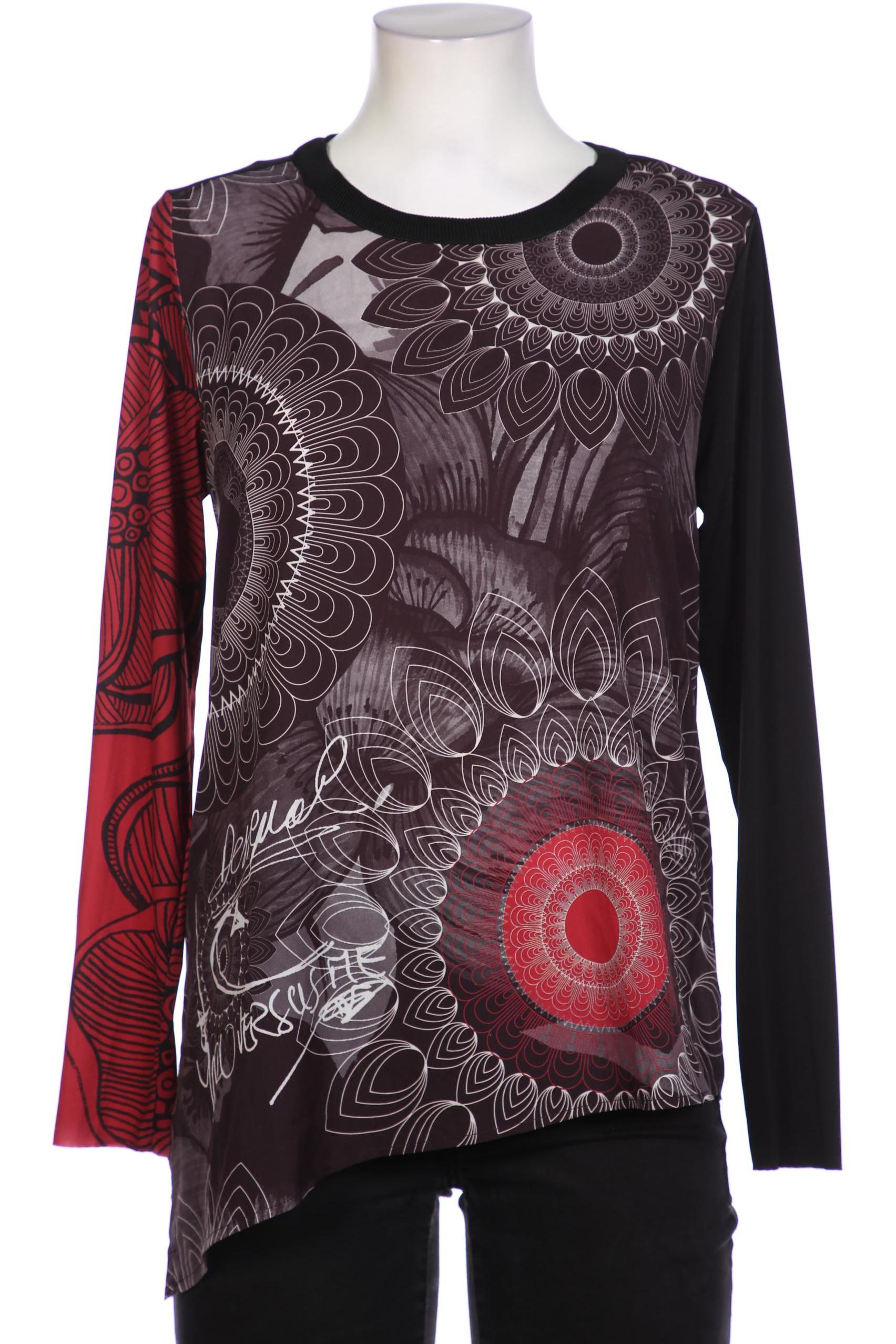 

Desigual Damen Langarmshirt, schwarz, Gr. 38