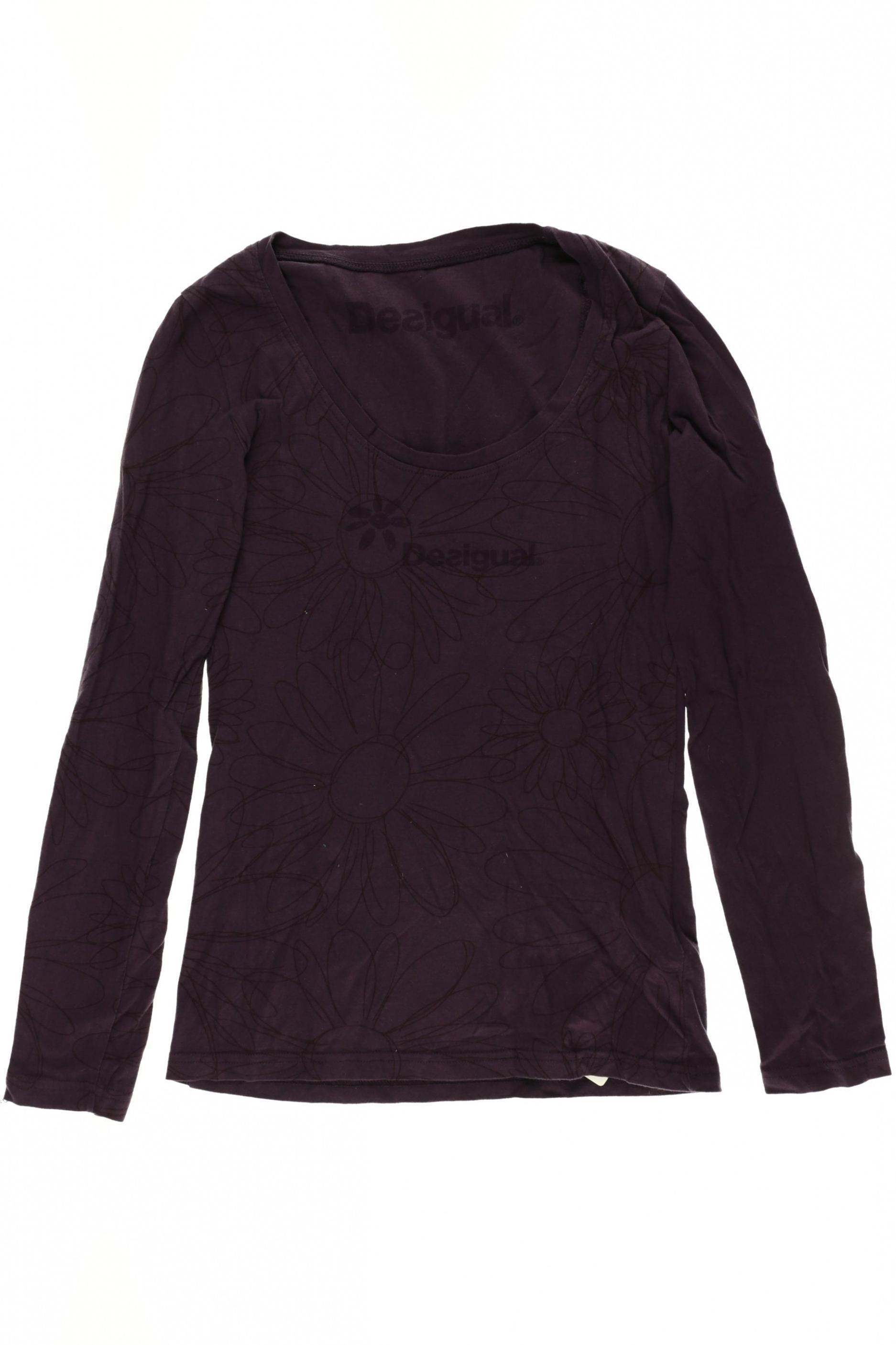 

Desigual Damen Langarmshirt, lila, Gr.