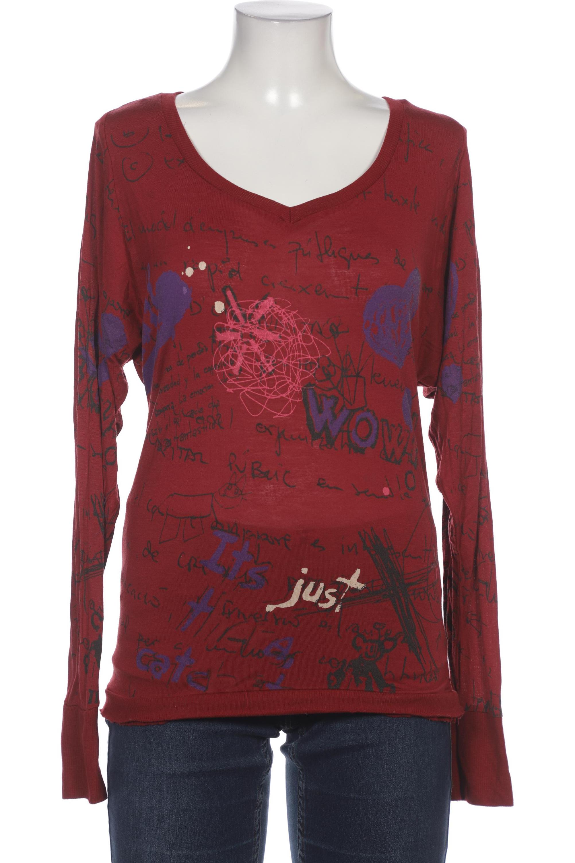 

Desigual Damen Langarmshirt, bordeaux