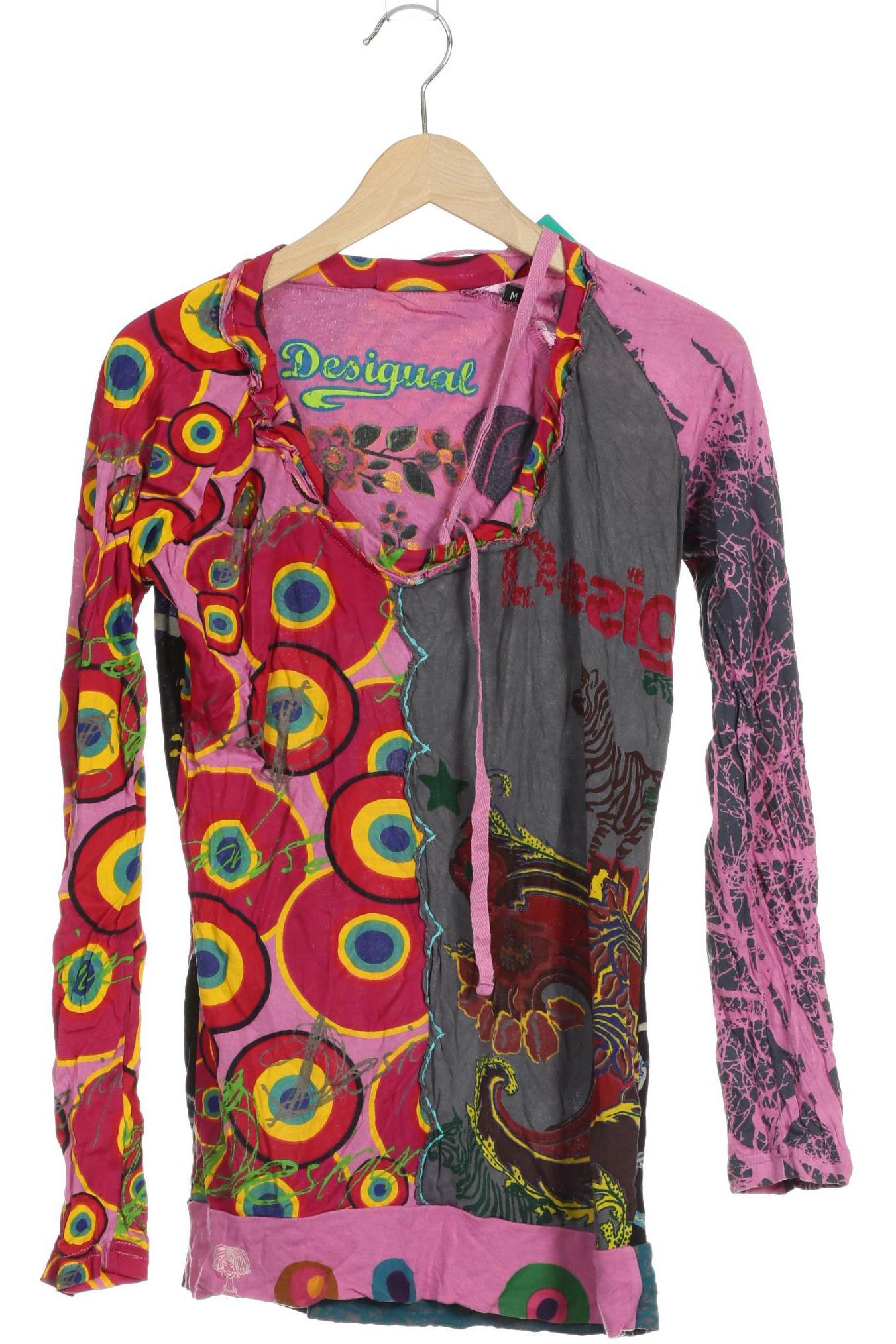 

Desigual Damen Langarmshirt, pink, Gr.