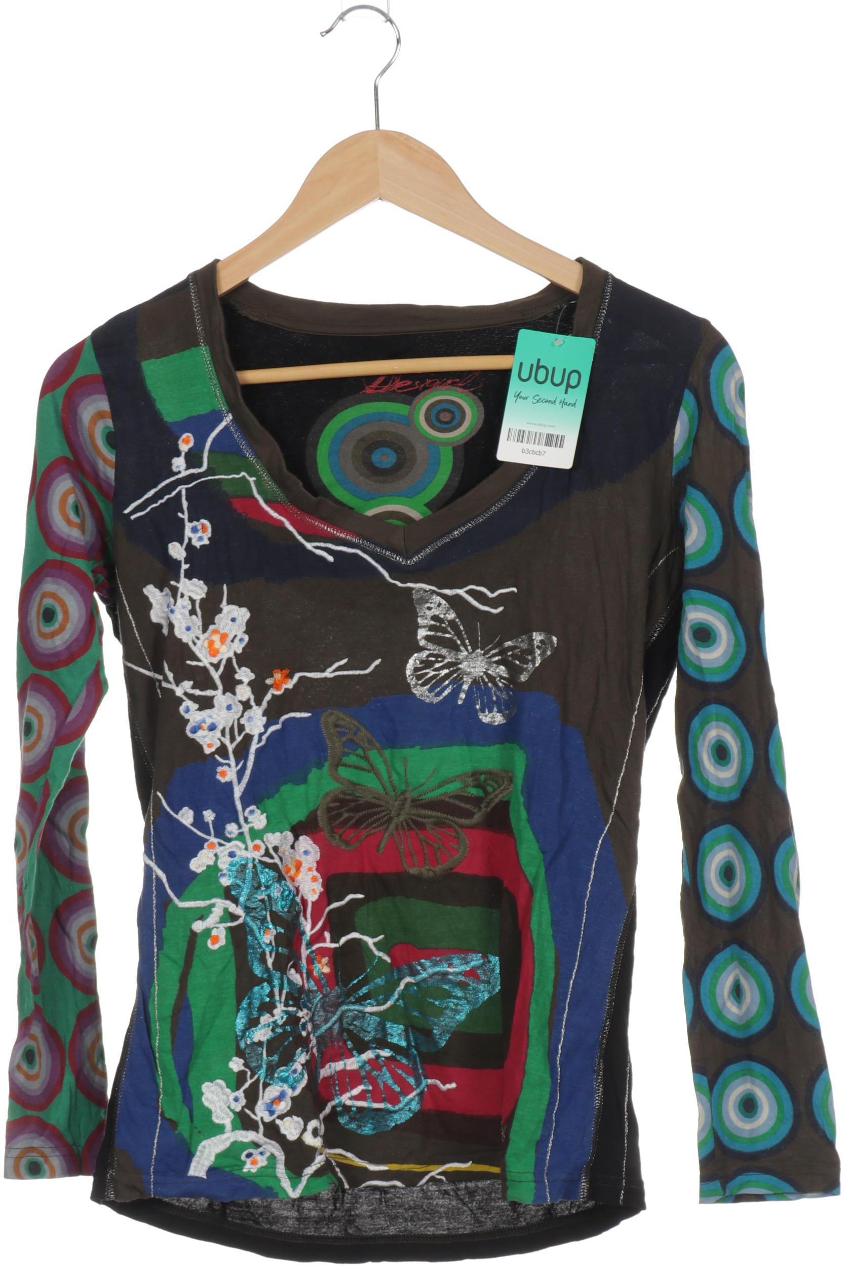 

Desigual Damen Langarmshirt, mehrfarbig, Gr.