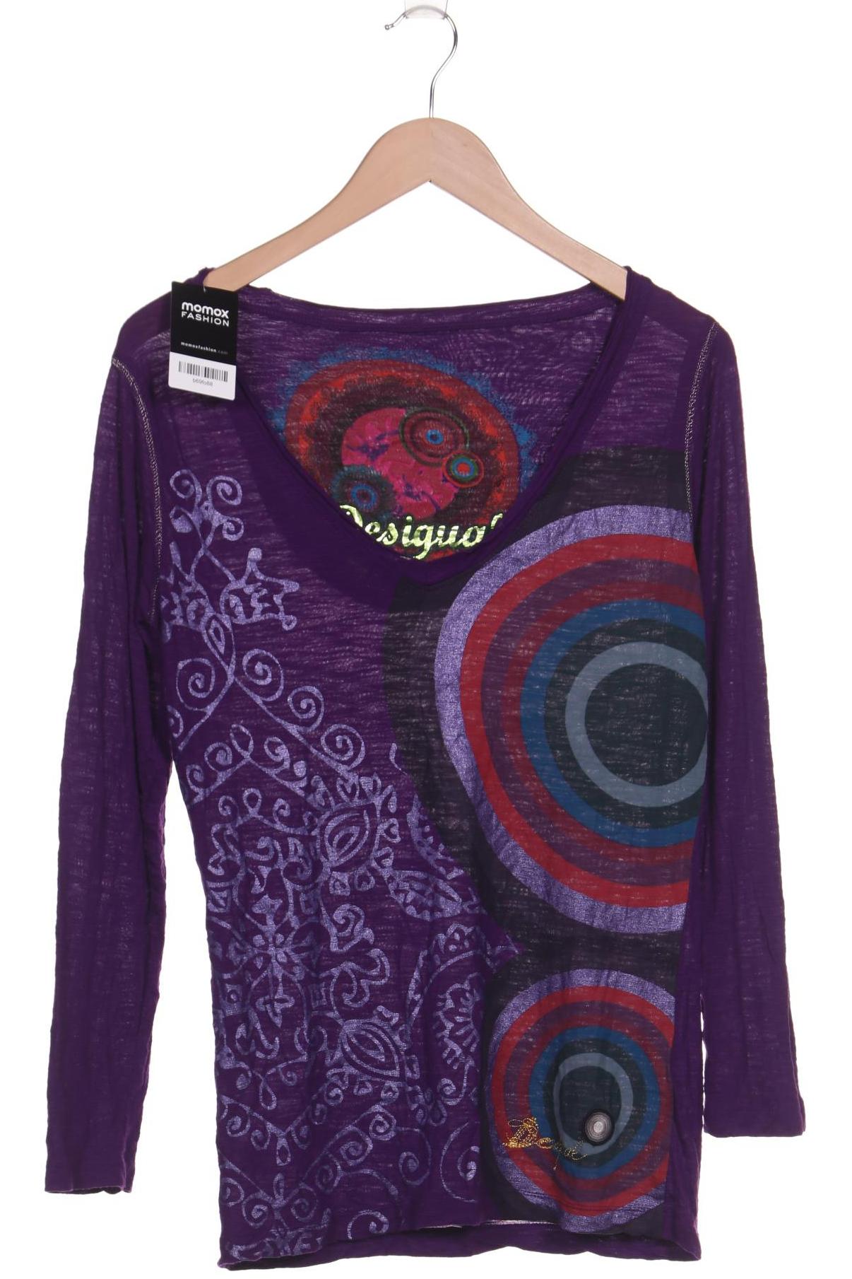 

Desigual Damen Langarmshirt, flieder, Gr. 42