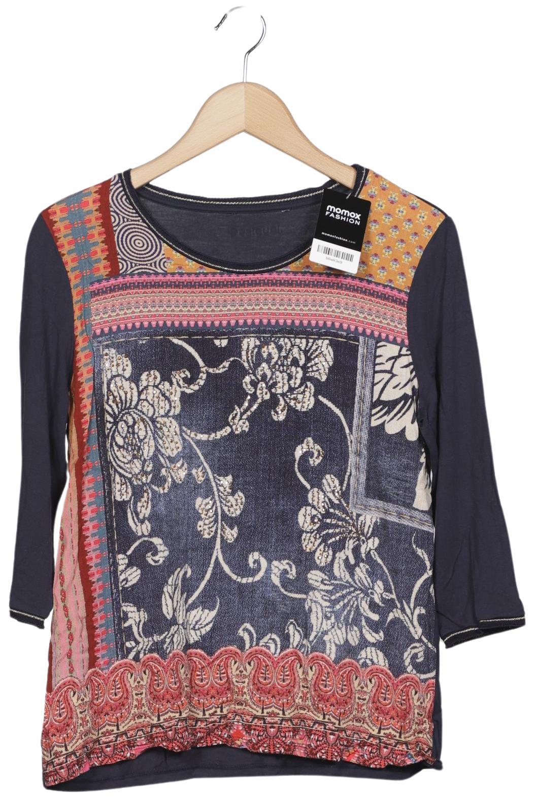 

Desigual Damen Langarmshirt, marineblau, Gr. 42