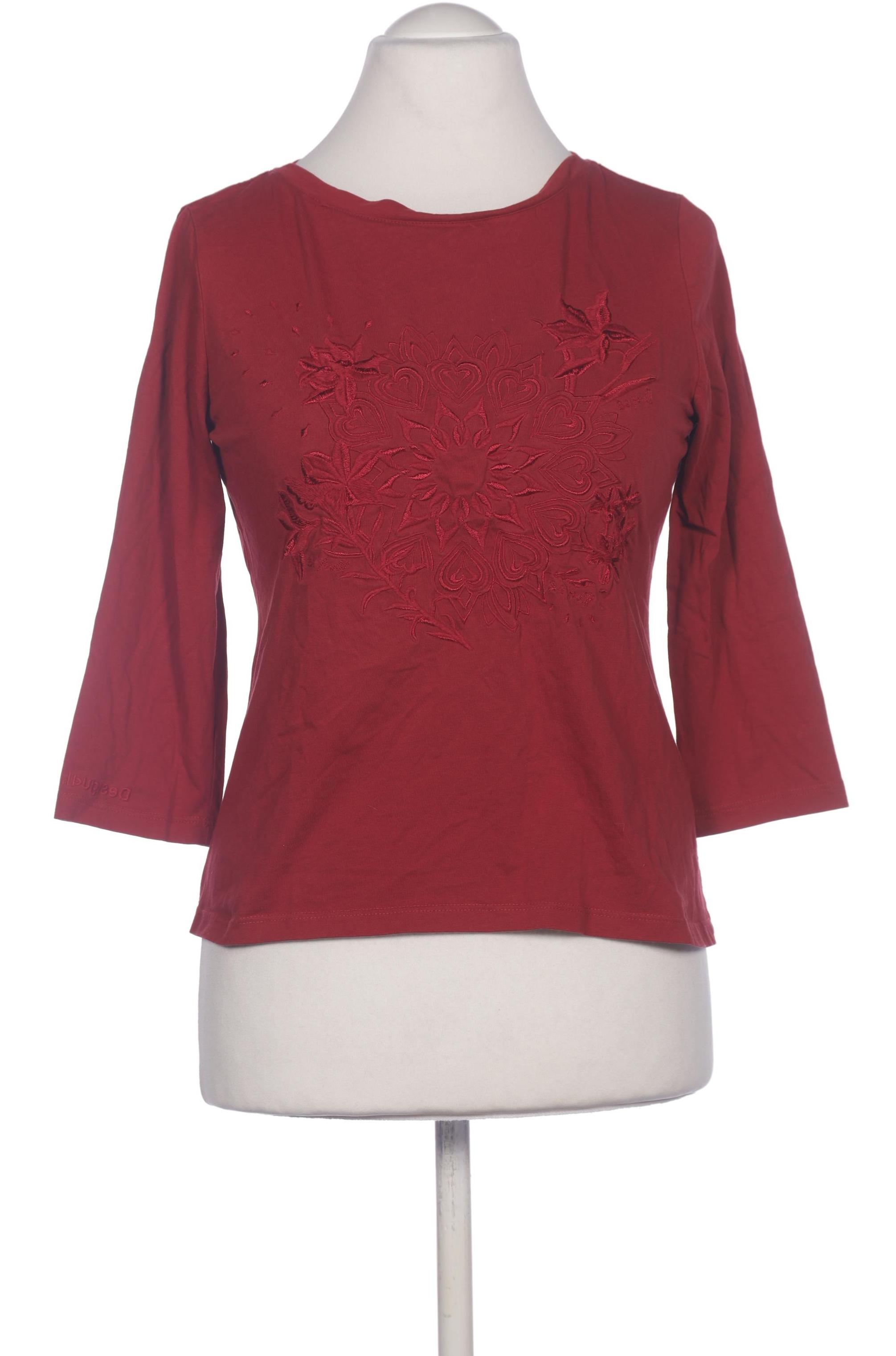 

Desigual Damen Langarmshirt, rot, Gr. 38