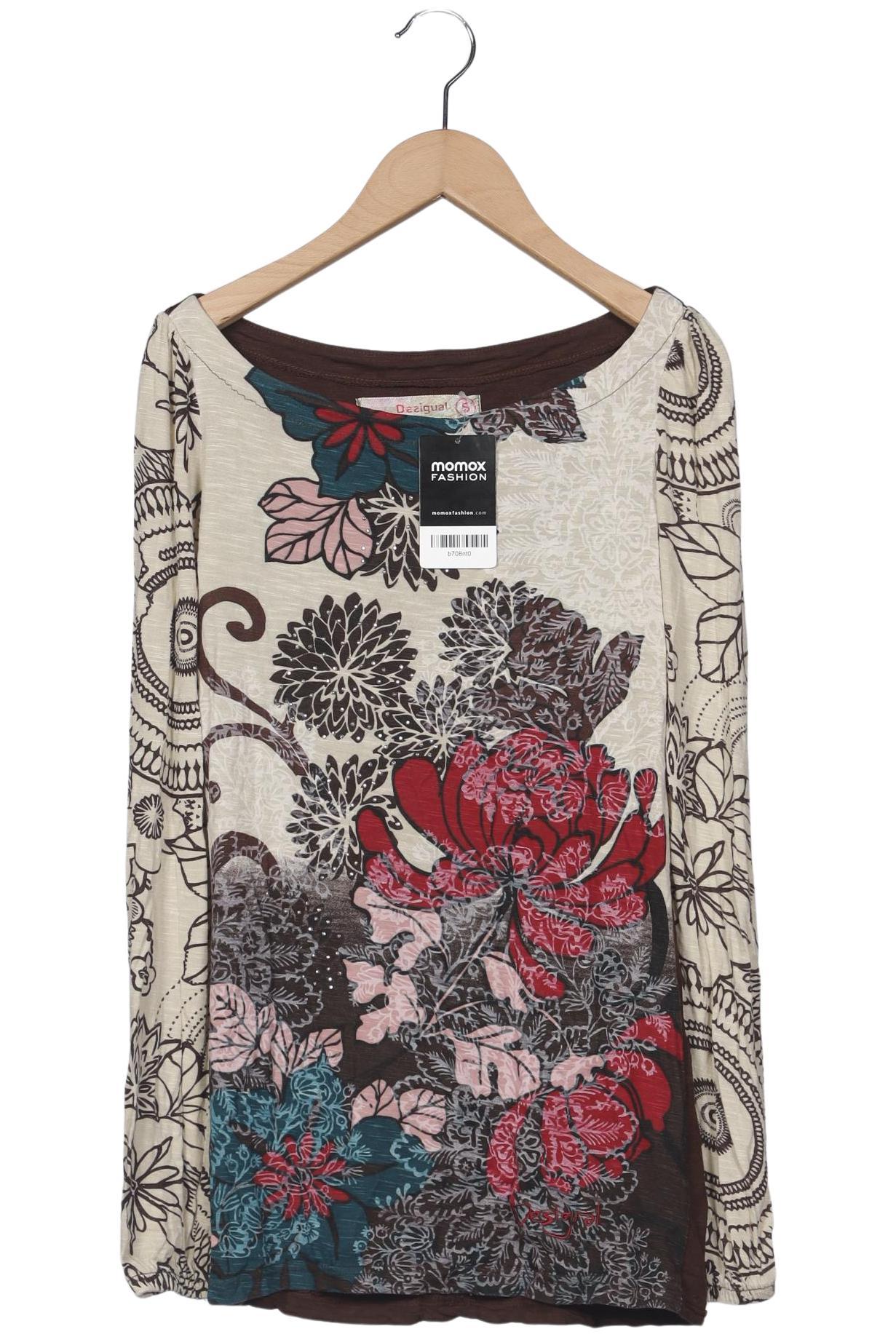 

Desigual Damen Langarmshirt, mehrfarbig, Gr. 36