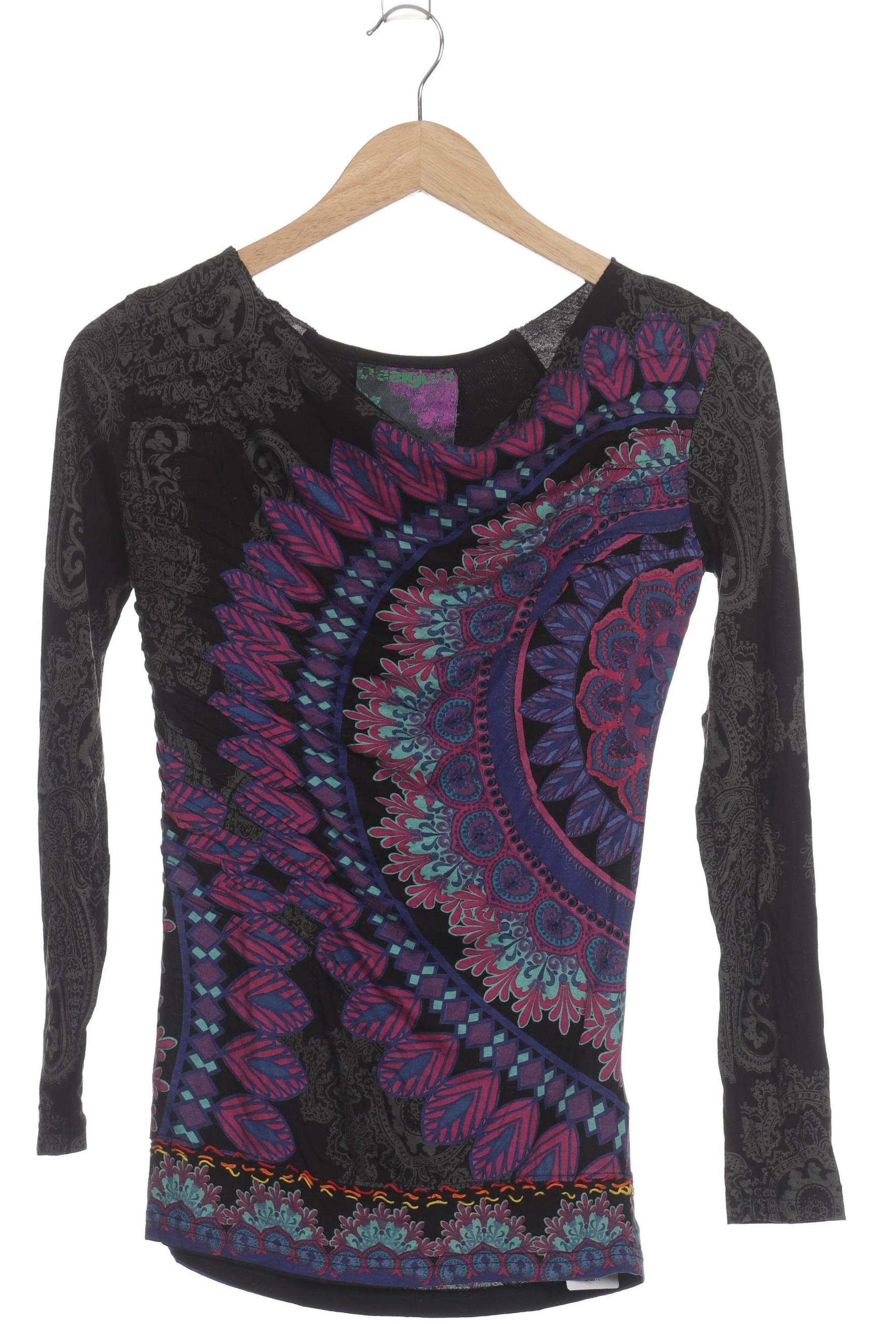 

Desigual Damen Langarmshirt, lila, Gr.