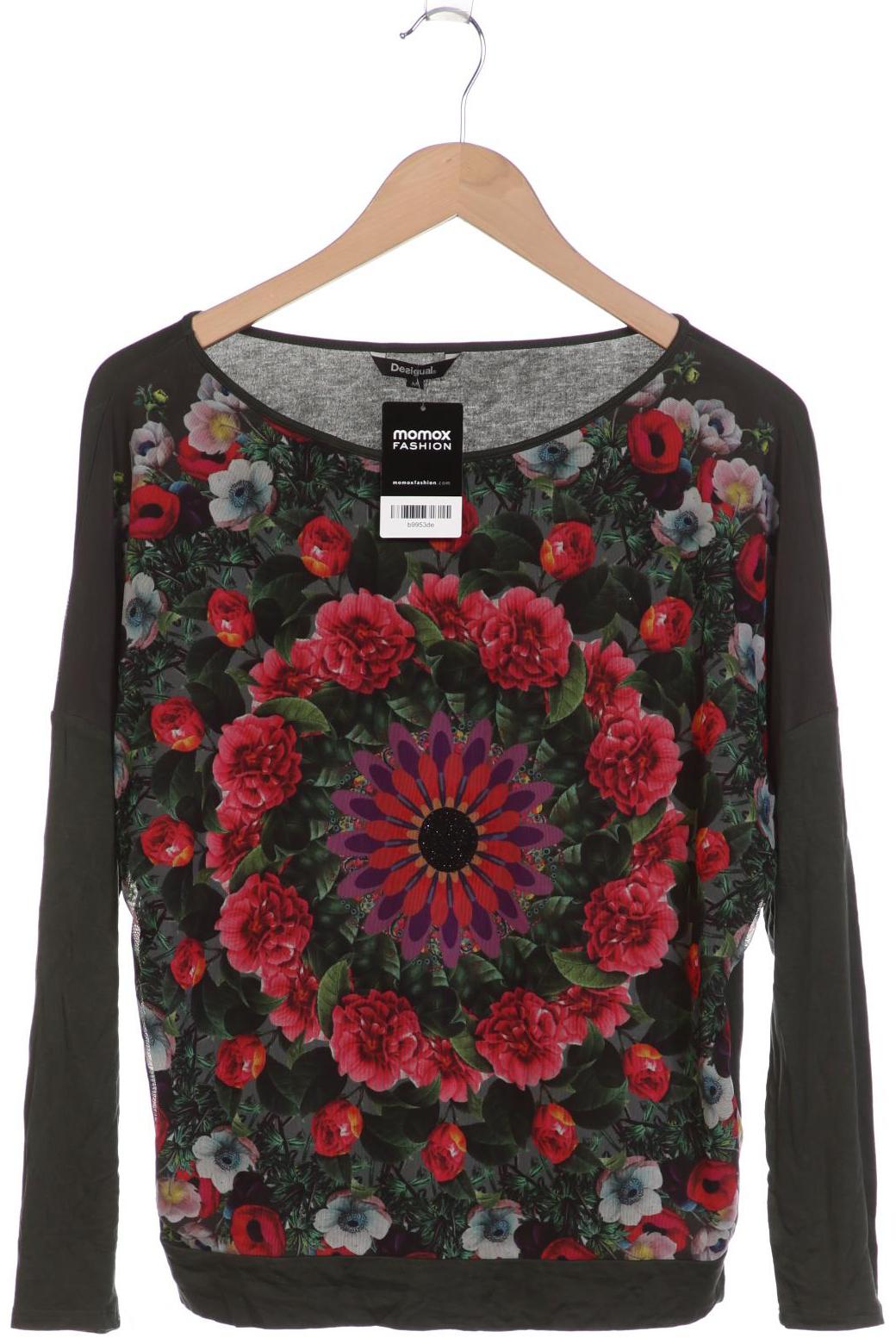 

Desigual Damen Langarmshirt, grün, Gr. 38