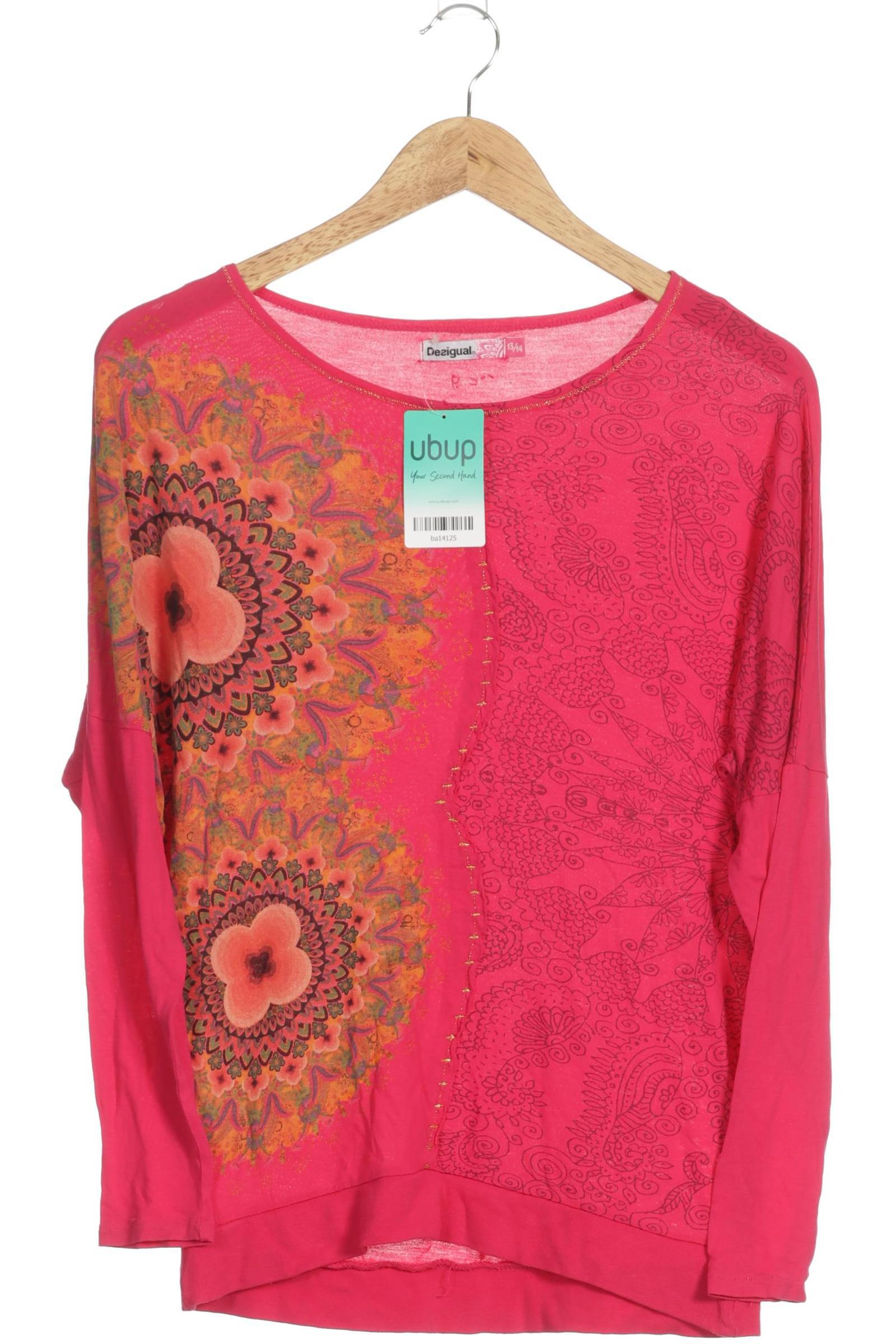 

Desigual Mädchen Langarmshirt, pink, Gr. 158