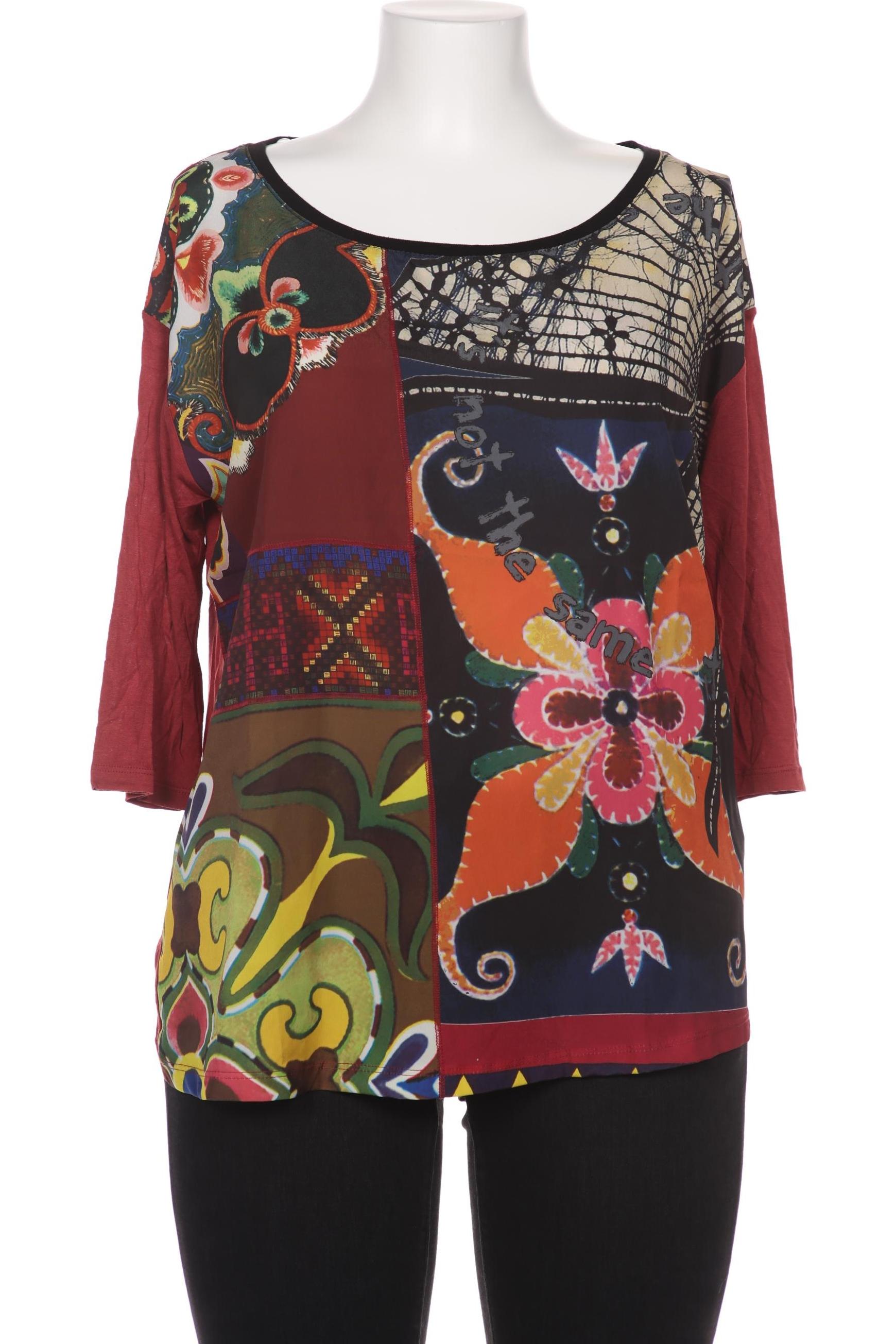 

Desigual Damen Langarmshirt, mehrfarbig, Gr. 42