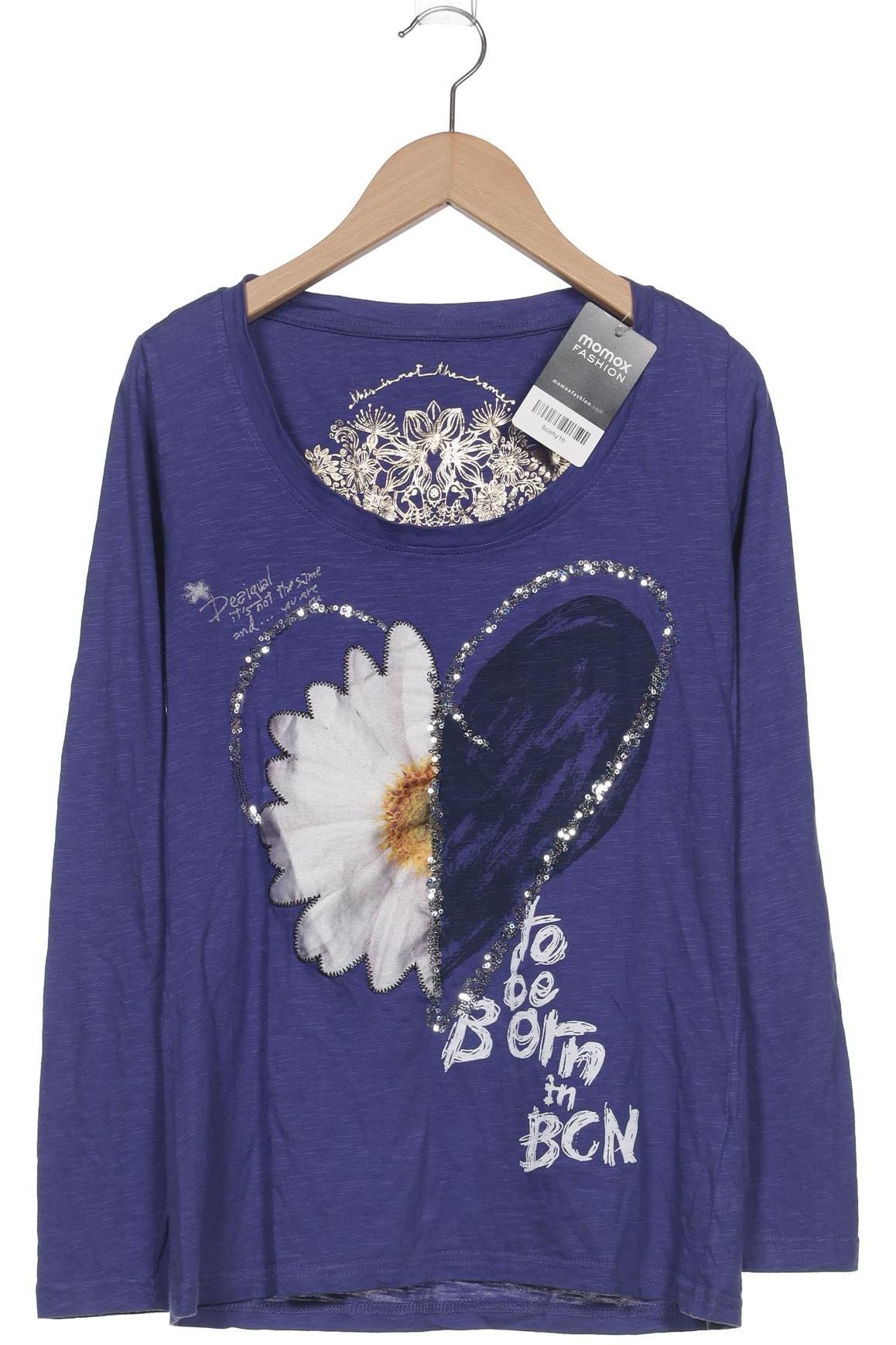 

Desigual Damen Langarmshirt, flieder, Gr. 36