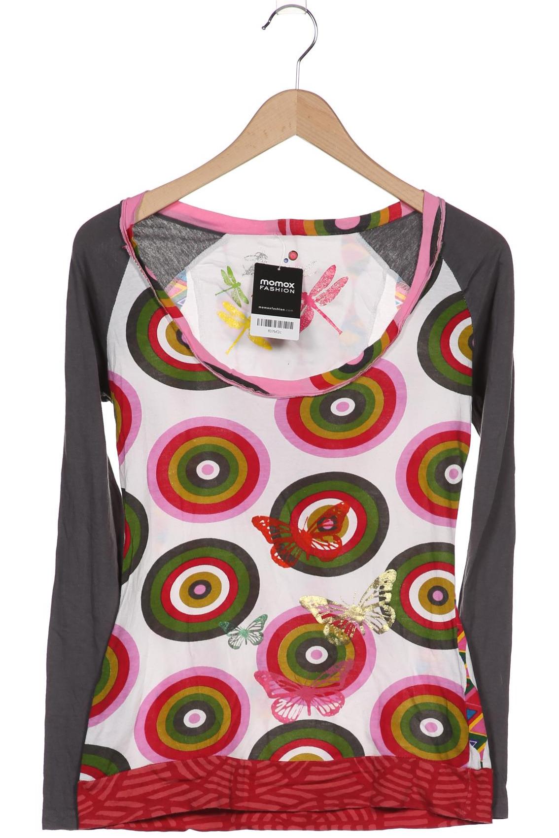 

Desigual Damen Langarmshirt, weiß, Gr. 38