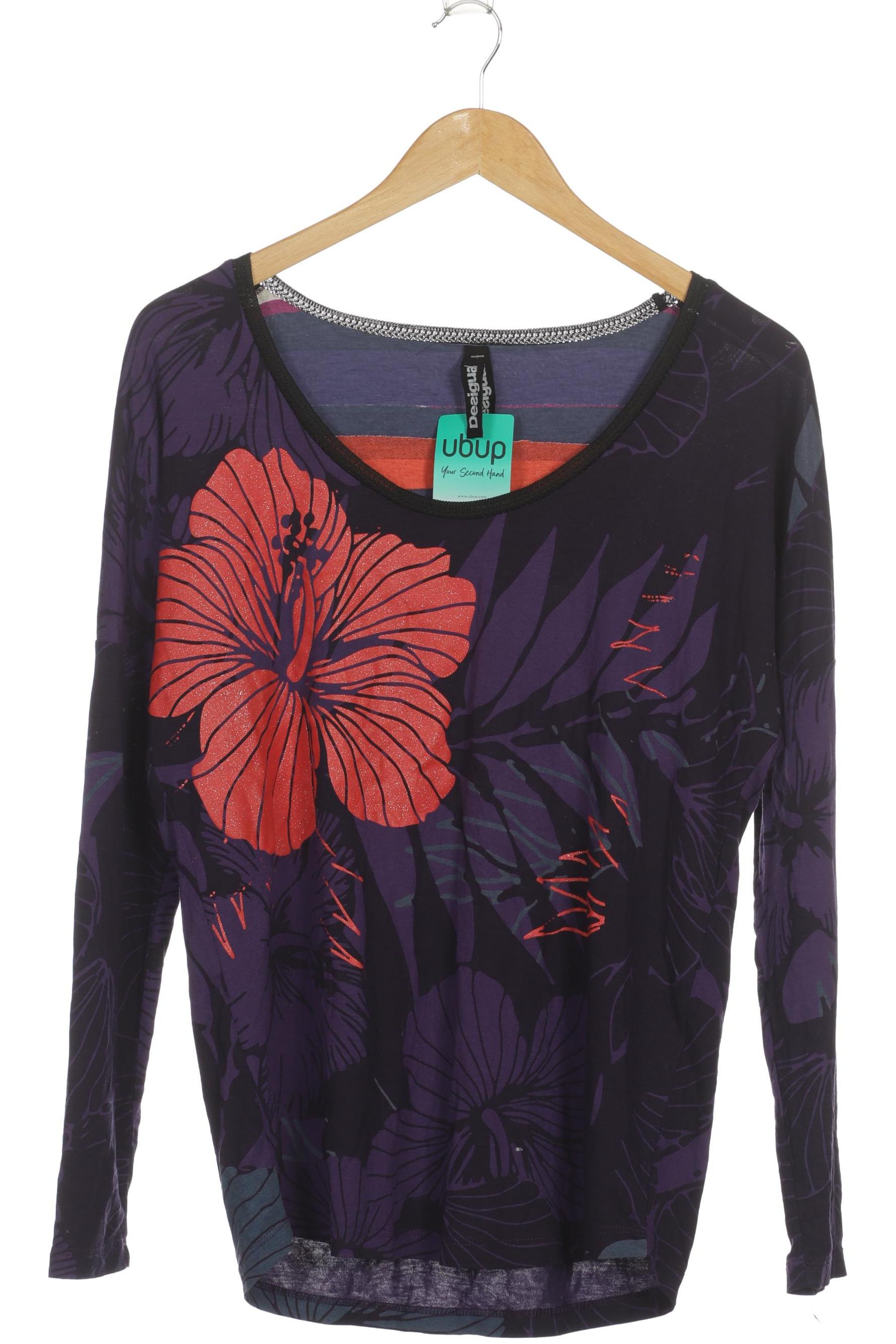 

Desigual Damen Langarmshirt, flieder, Gr. 36