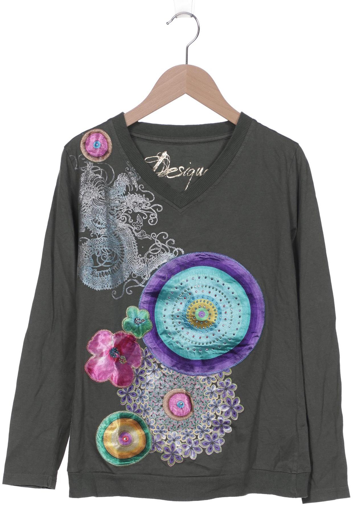 

Desigual Damen Langarmshirt, grün