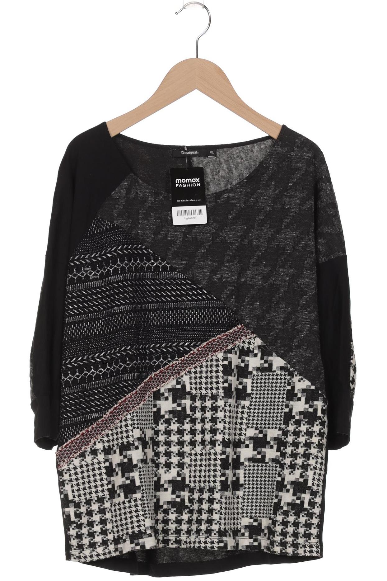 

Desigual Damen Langarmshirt, grau, Gr. 44