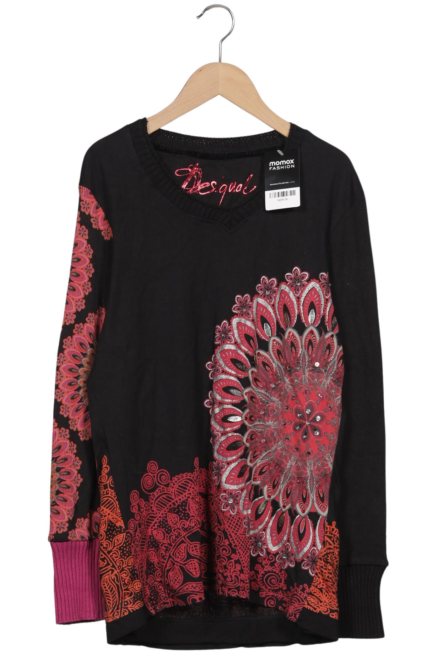 

Desigual Damen Langarmshirt, schwarz, Gr. 46