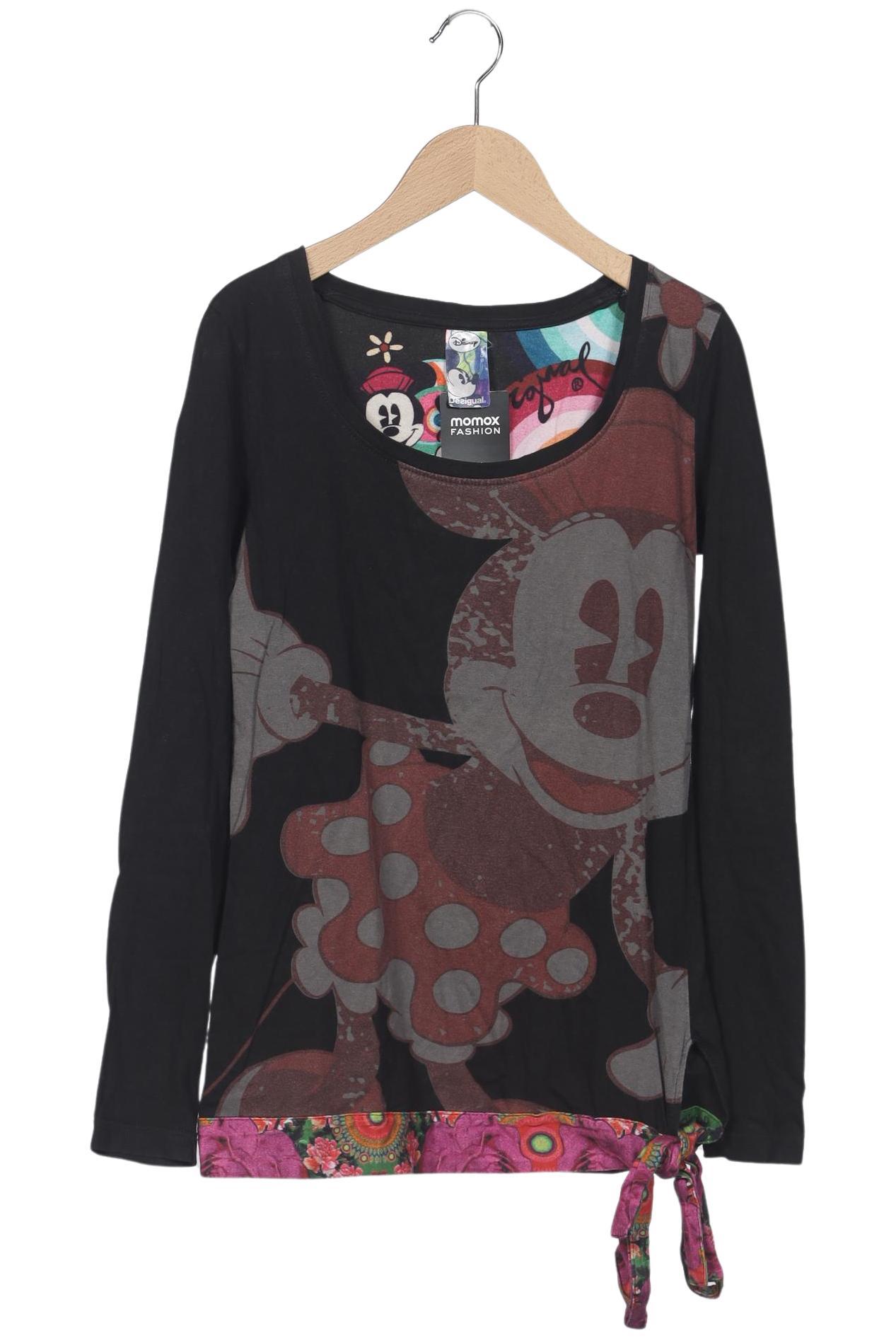 

Desigual Damen Langarmshirt, schwarz, Gr. 36