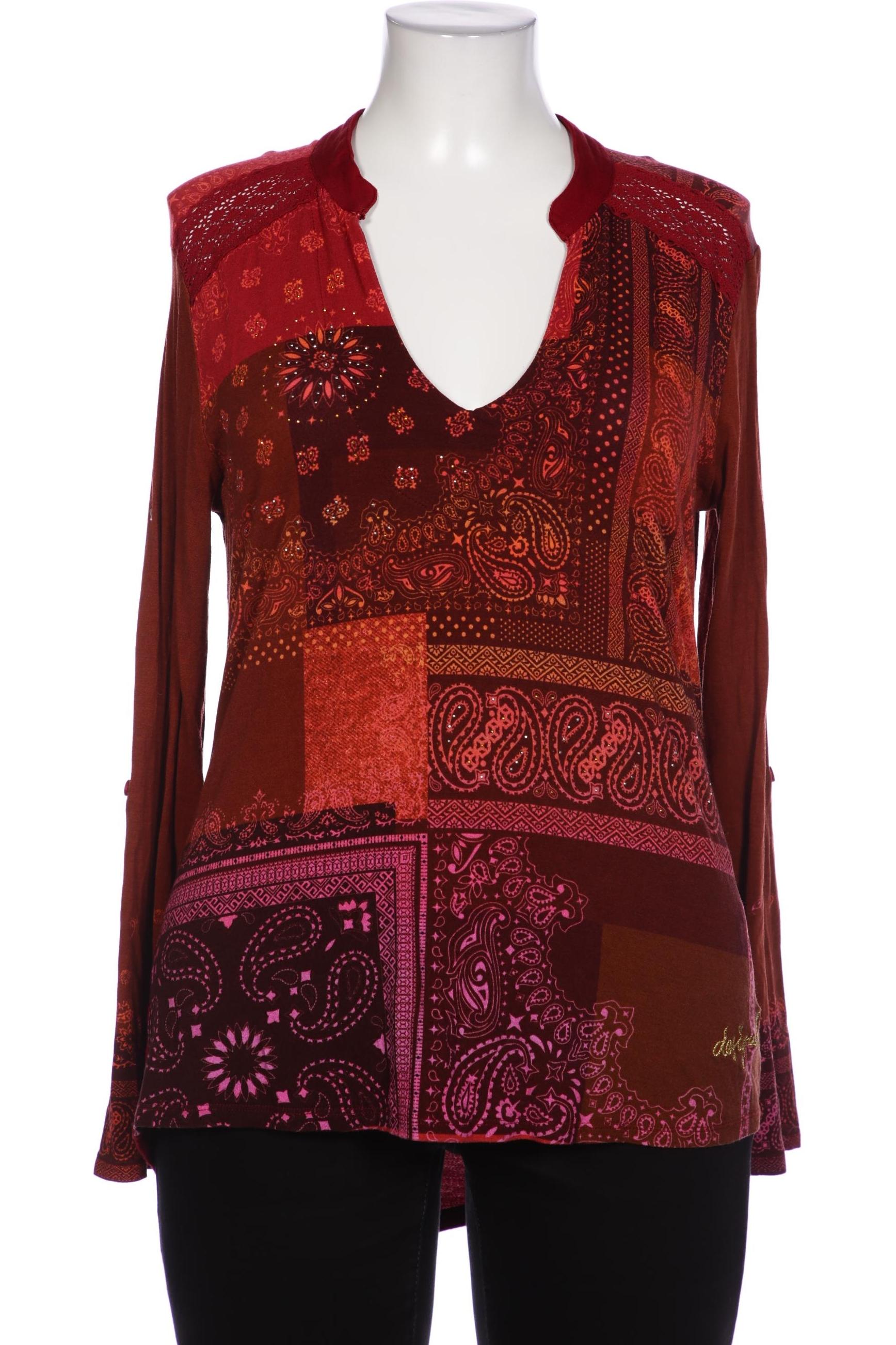 

Desigual Damen Langarmshirt, mehrfarbig, Gr. 44