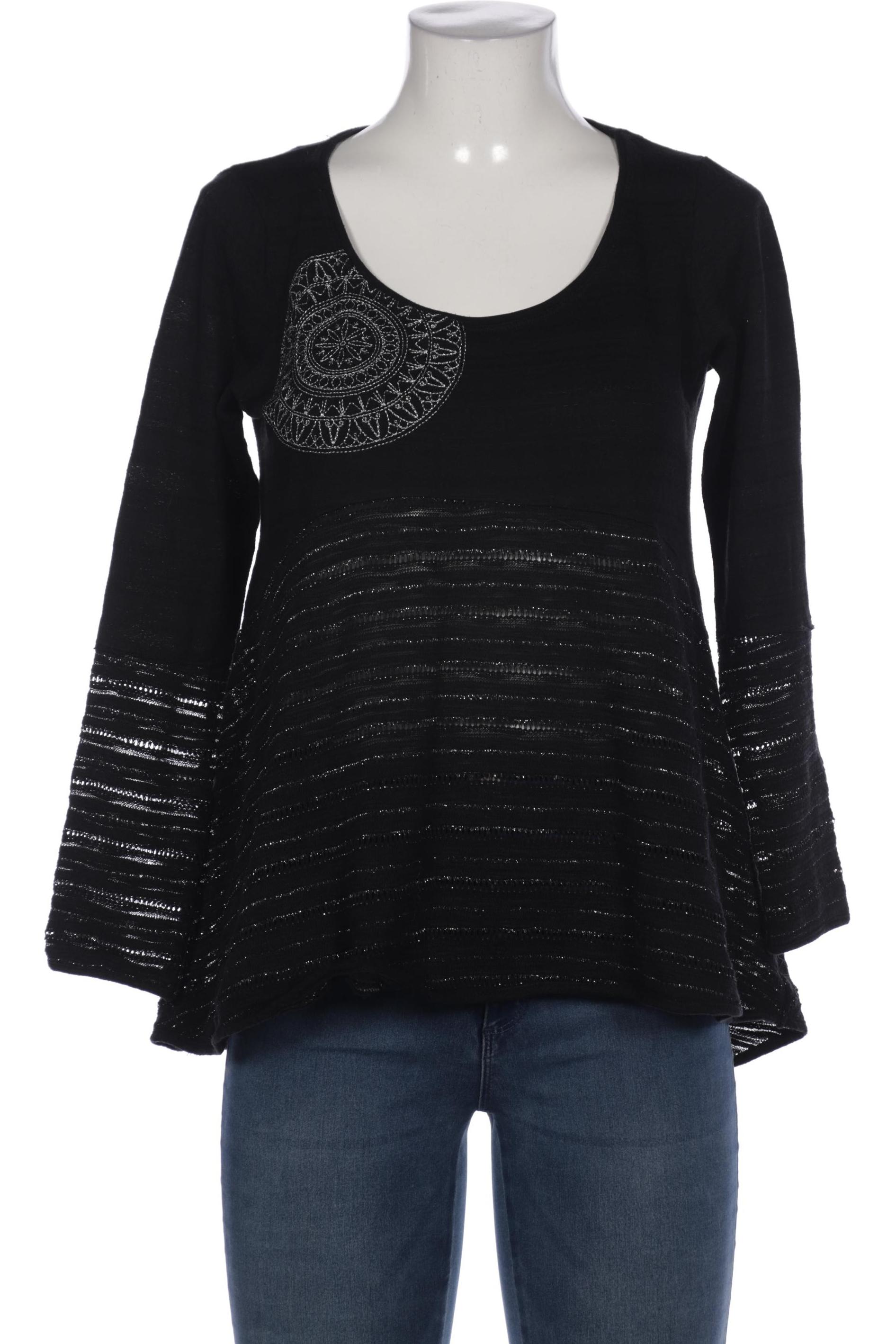 

Desigual Damen Langarmshirt, schwarz, Gr. 42