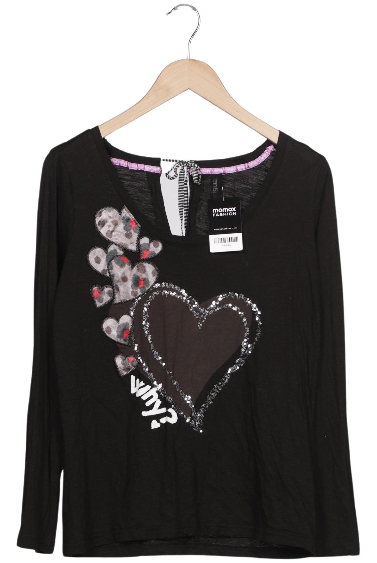 

Desigual Damen Langarmshirt, schwarz, Gr. 44