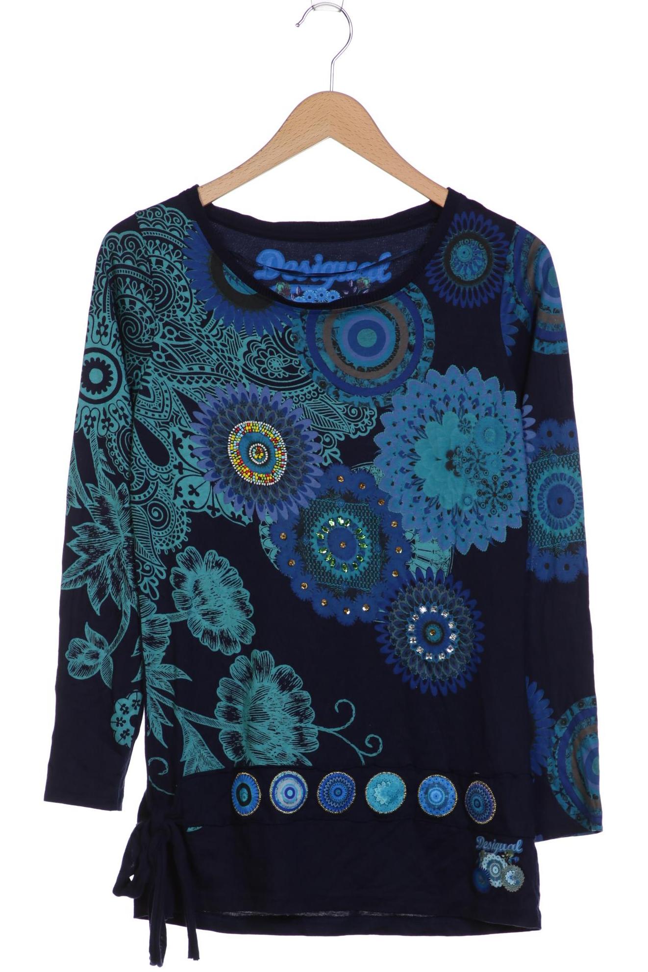 

Desigual Damen Langarmshirt, marineblau