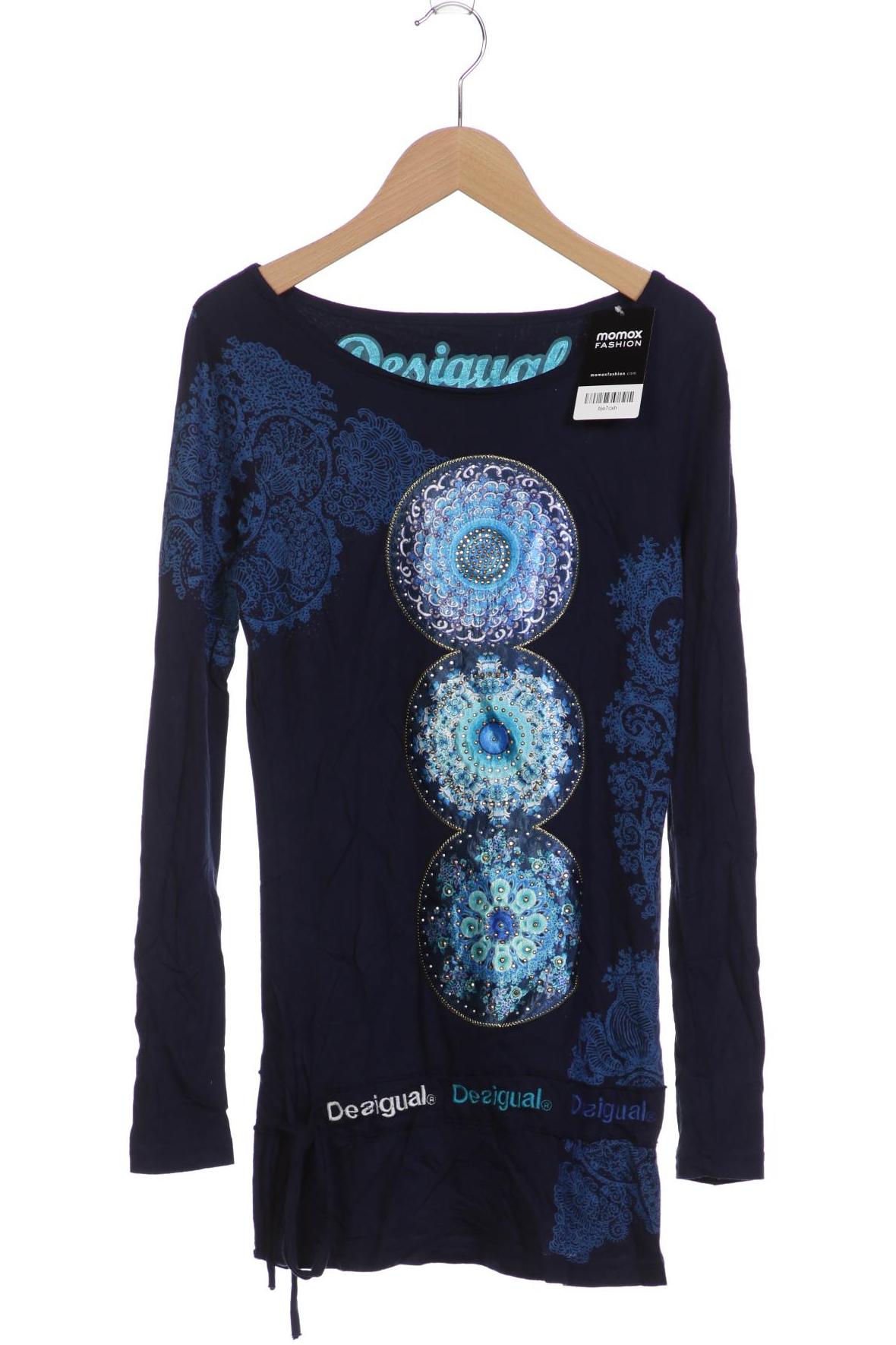 

Desigual Damen Langarmshirt, marineblau