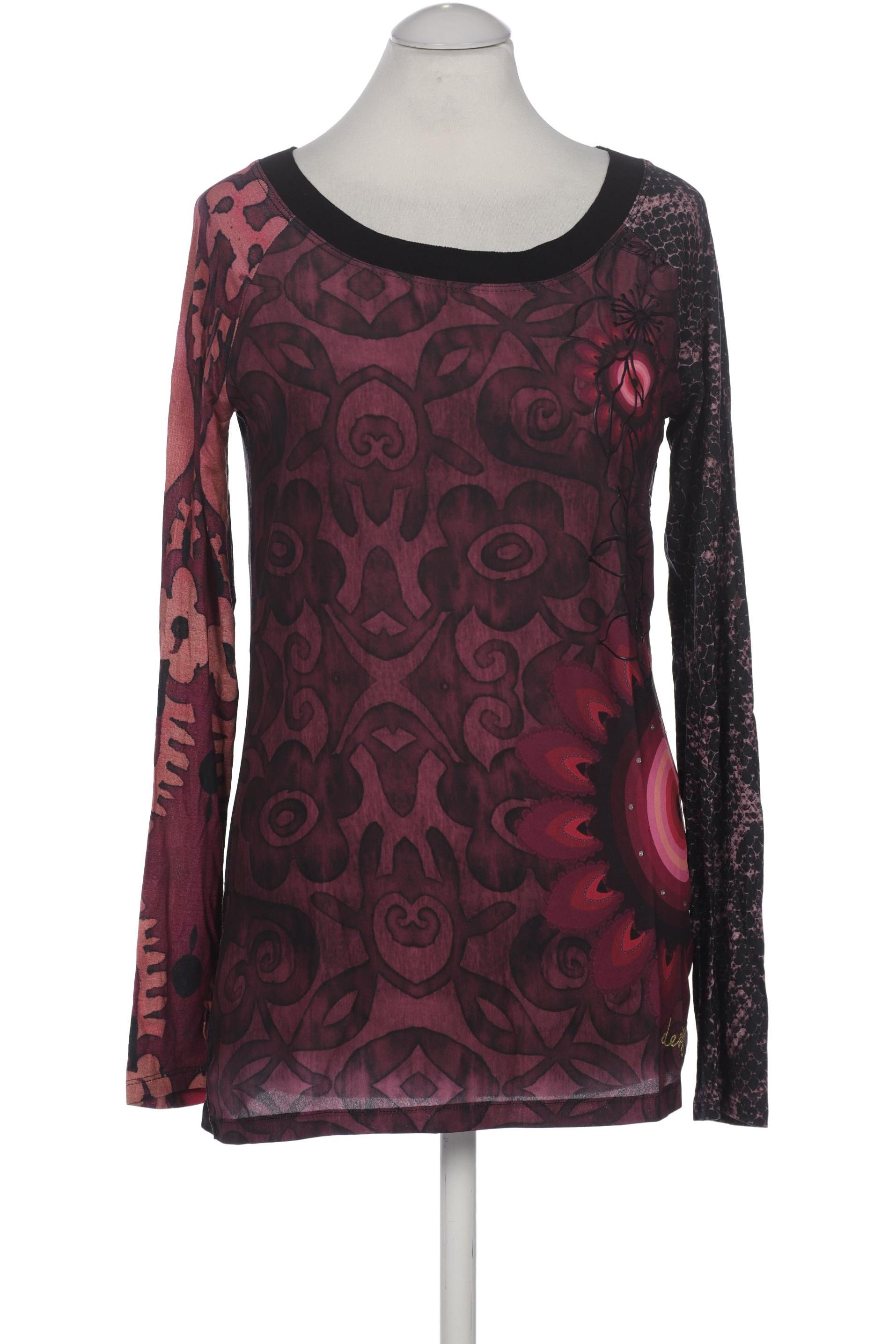 

Desigual Damen Langarmshirt, flieder, Gr. 38