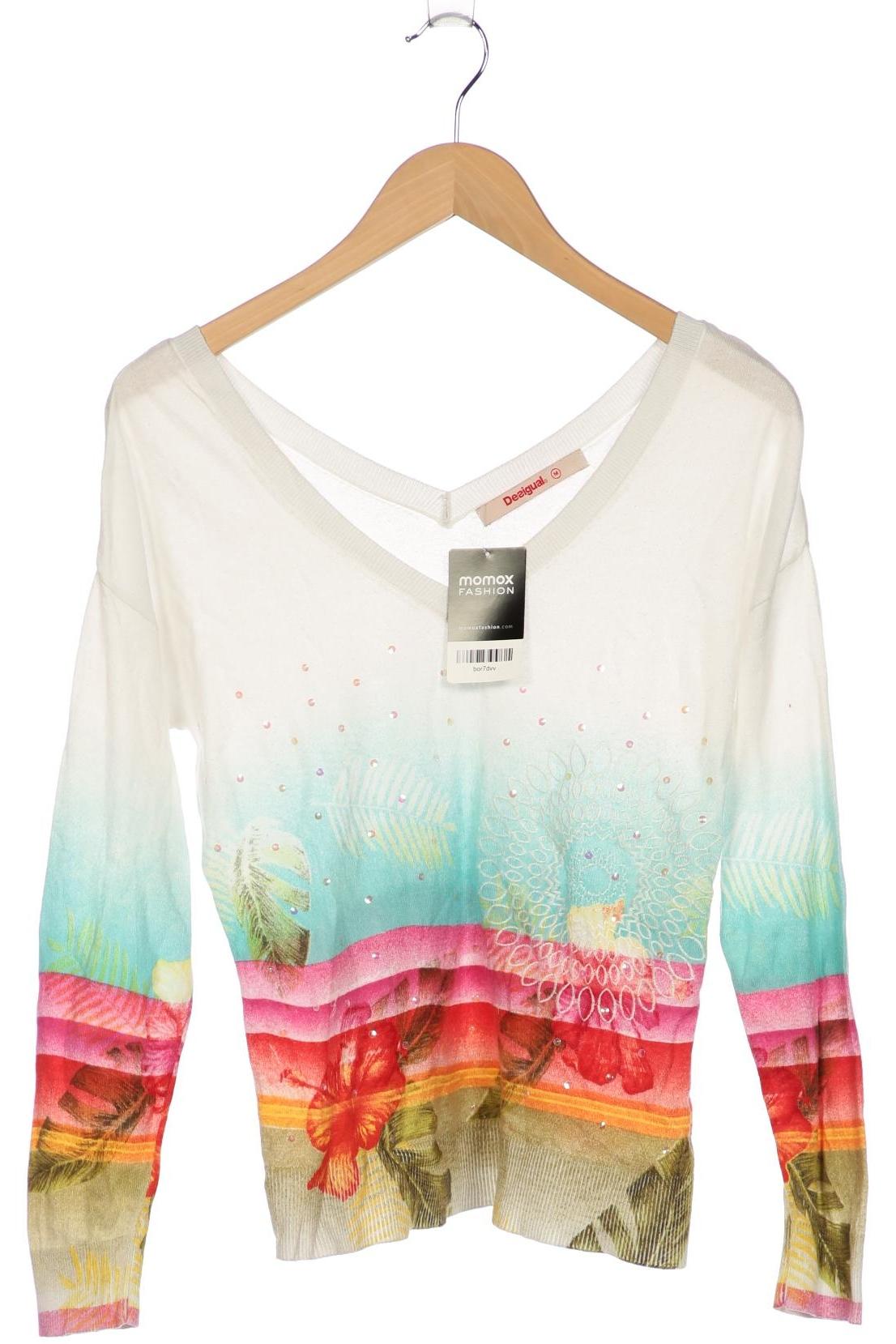 

Desigual Damen Langarmshirt, mehrfarbig, Gr. 38