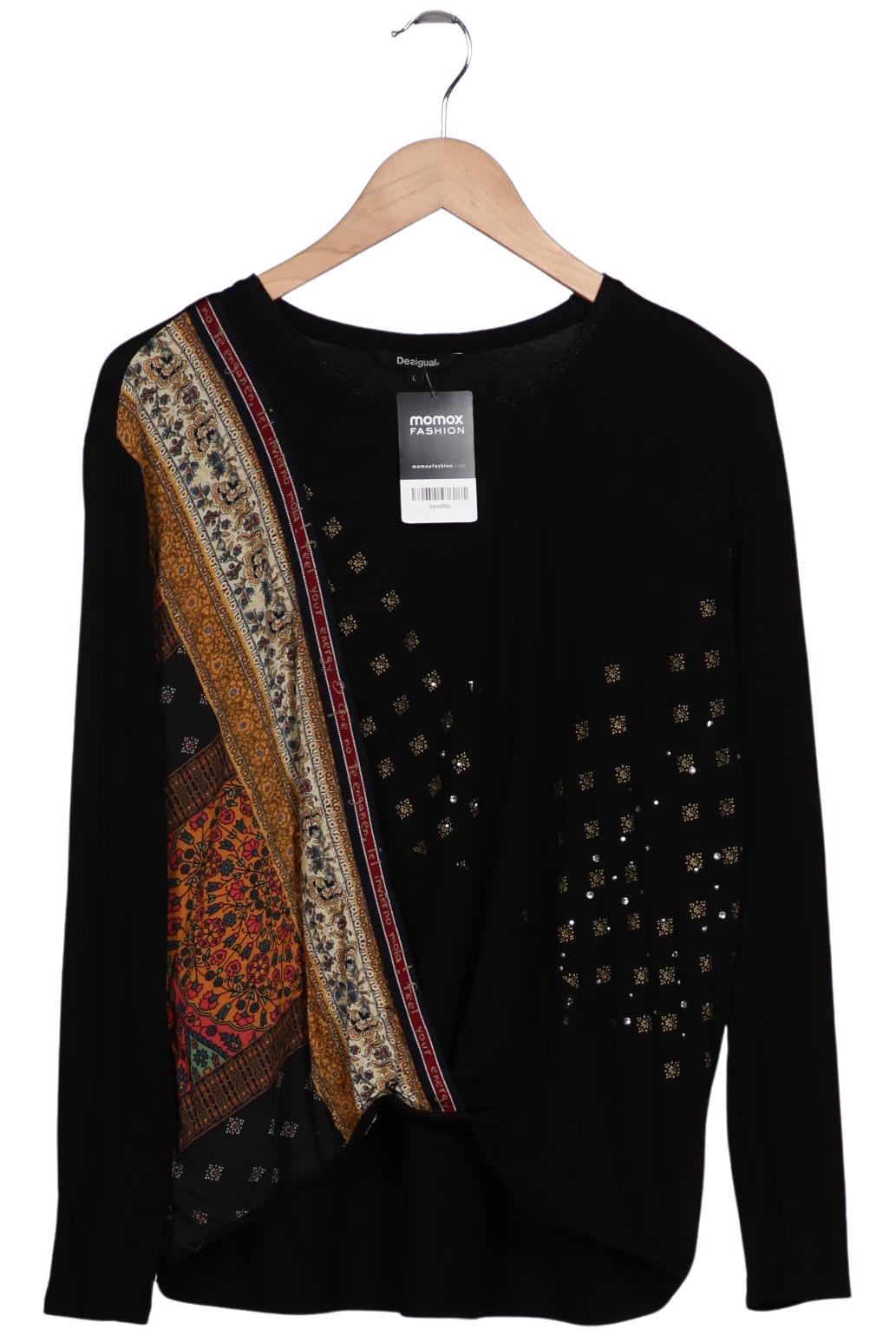 

Desigual Damen Langarmshirt, schwarz, Gr. 42