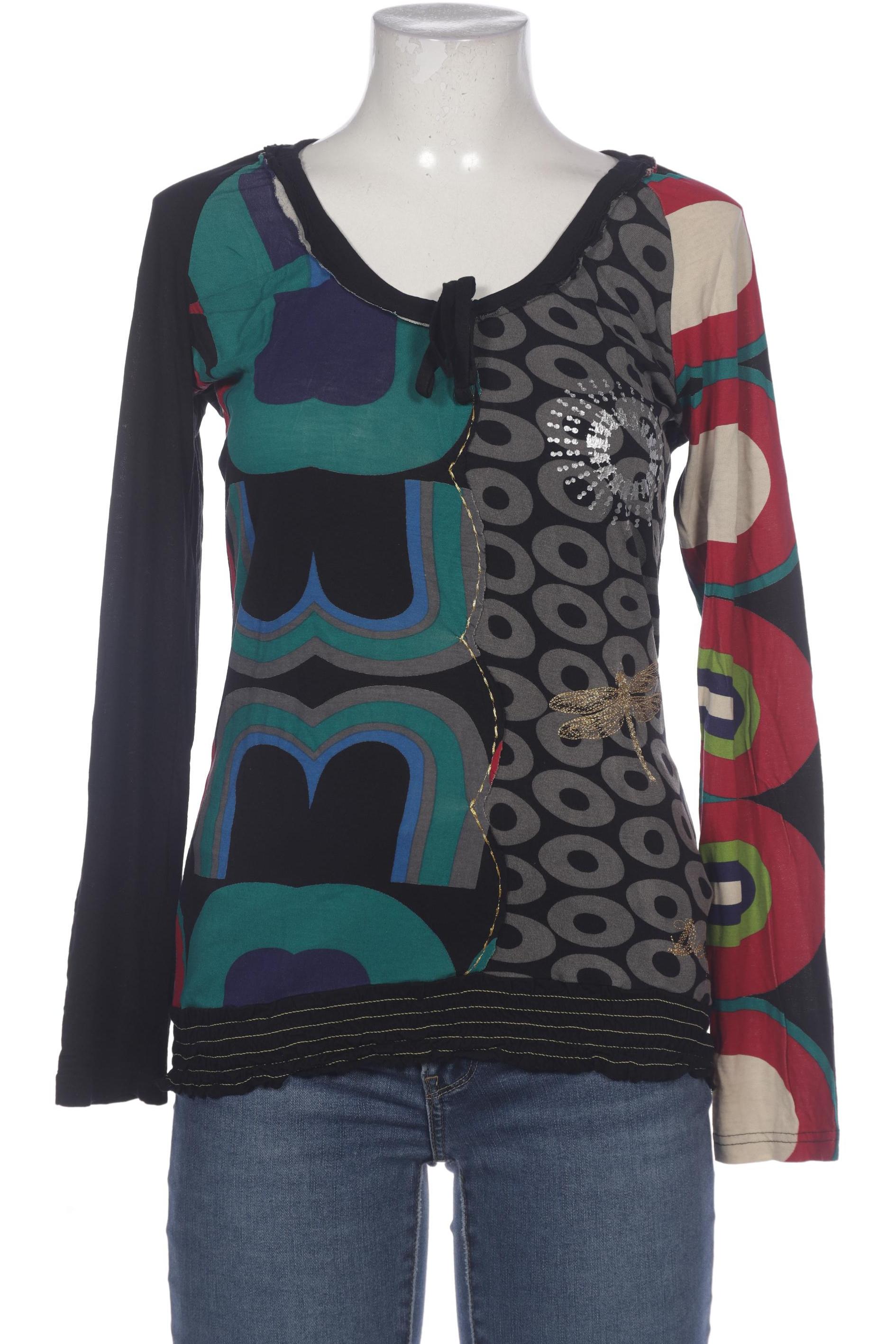 

Desigual Damen Langarmshirt, mehrfarbig, Gr. 42