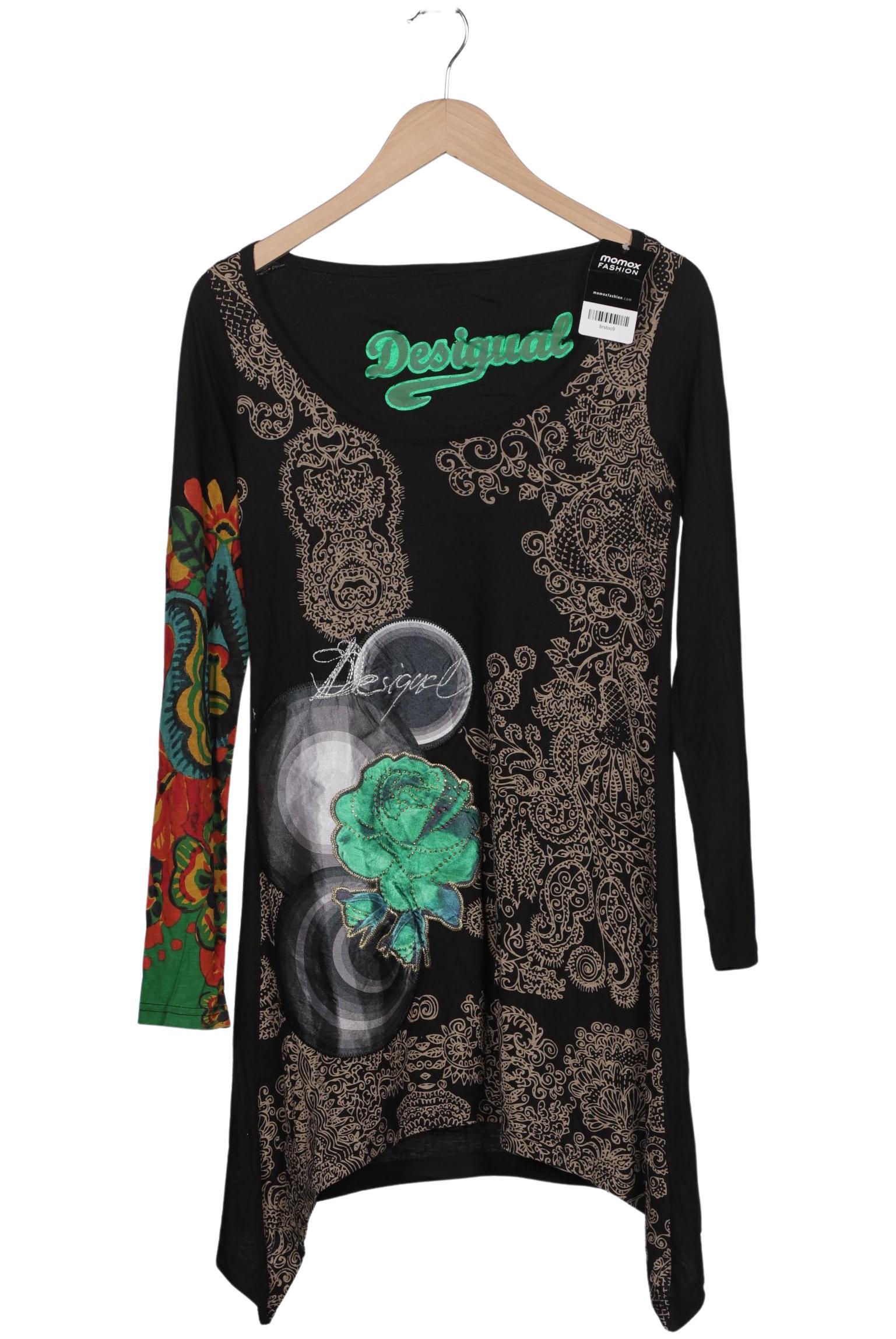 

Desigual Damen Langarmshirt, schwarz, Gr. 38