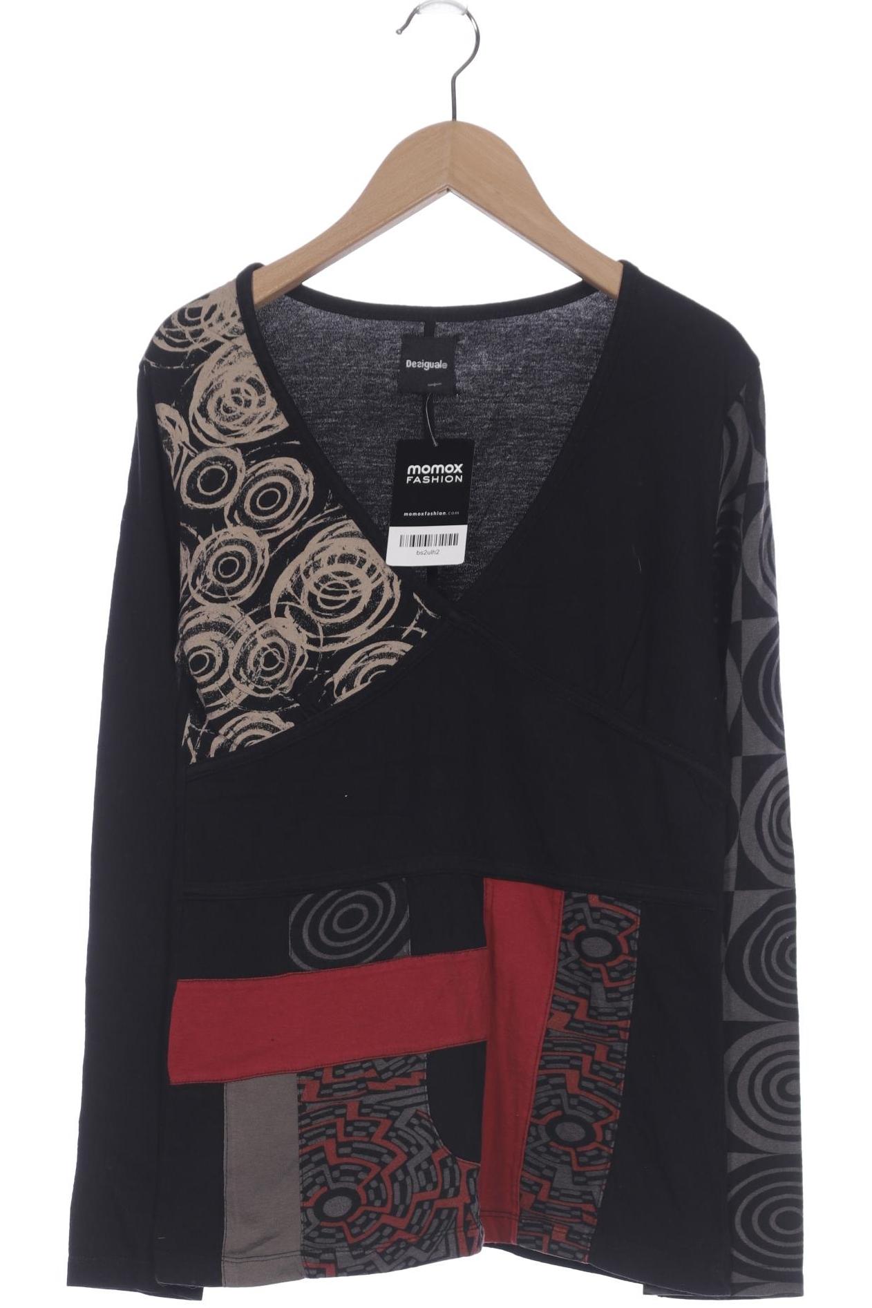 

Desigual Damen Langarmshirt, schwarz, Gr. 32