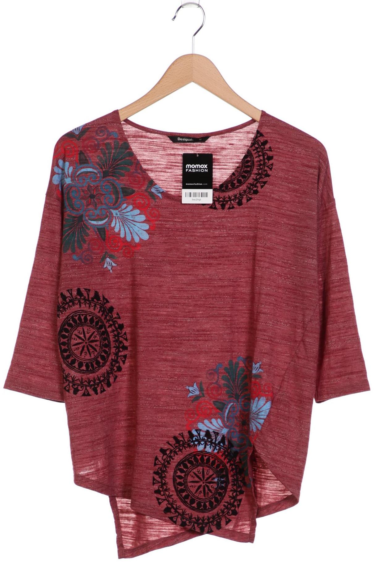 

Desigual Damen Langarmshirt, bordeaux, Gr. 38