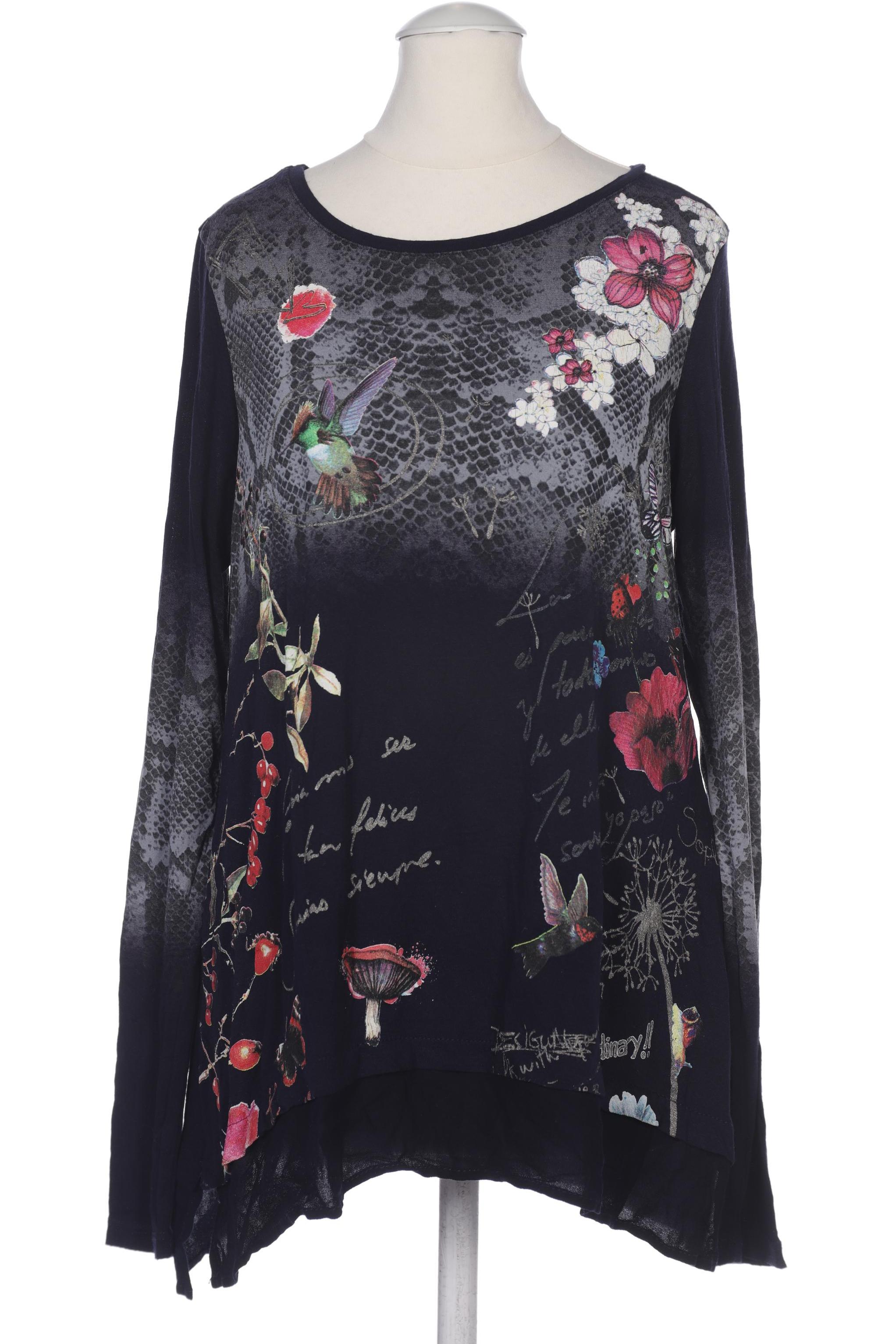 

Desigual Damen Langarmshirt, marineblau