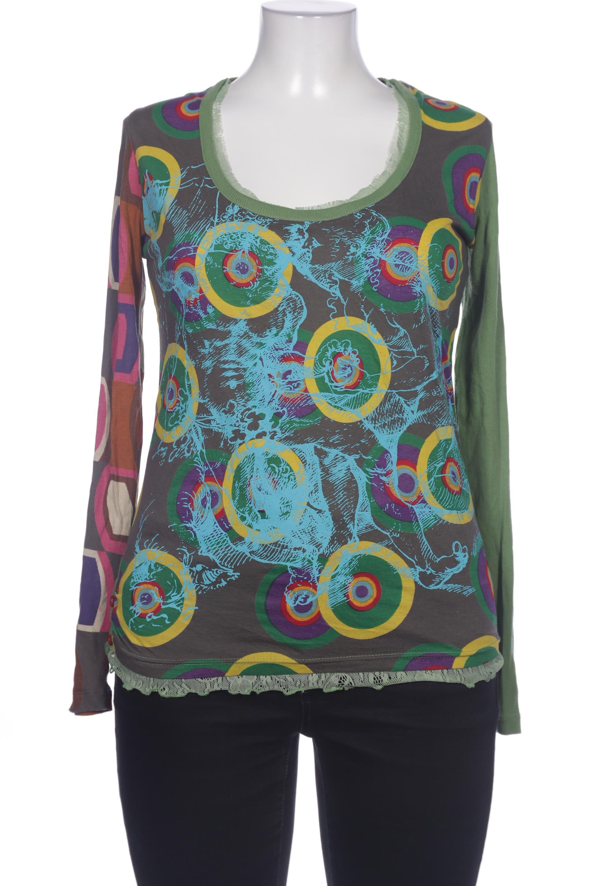 

Desigual Damen Langarmshirt, grün, Gr. 42