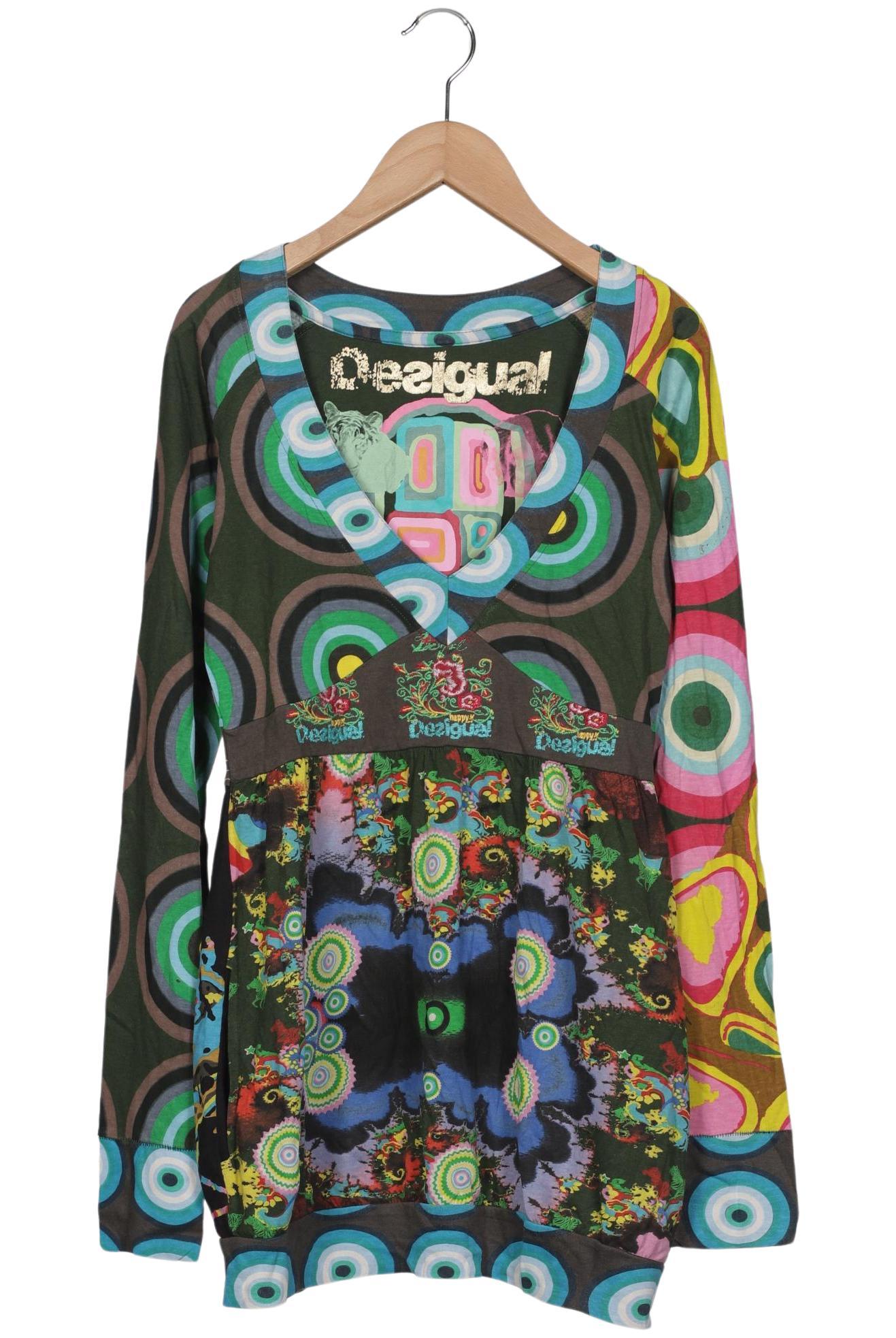 

Desigual Damen Langarmshirt, mehrfarbig, Gr. 42