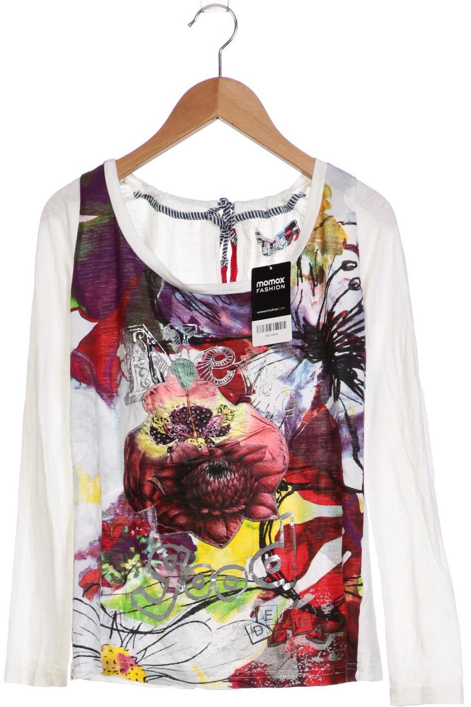 

Desigual Damen Langarmshirt, mehrfarbig, Gr. 38