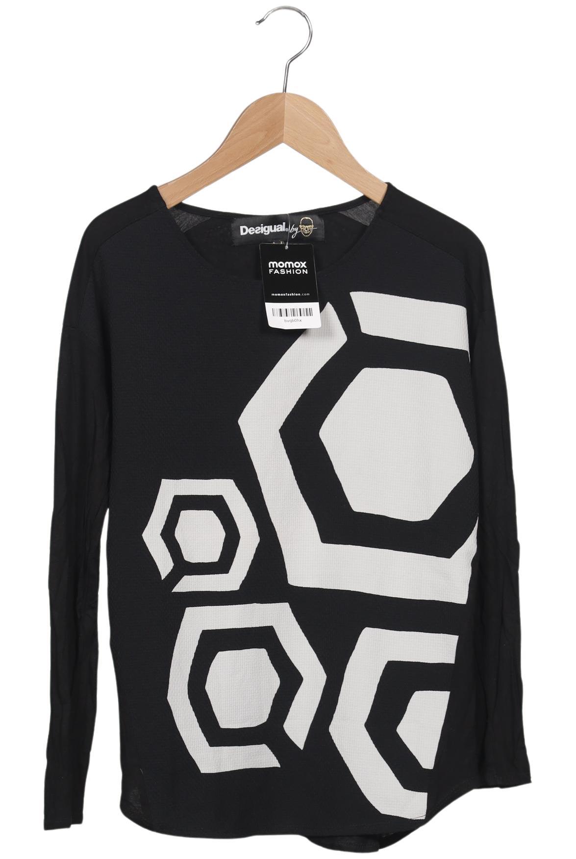 

Desigual Damen Langarmshirt, mehrfarbig, Gr. 36