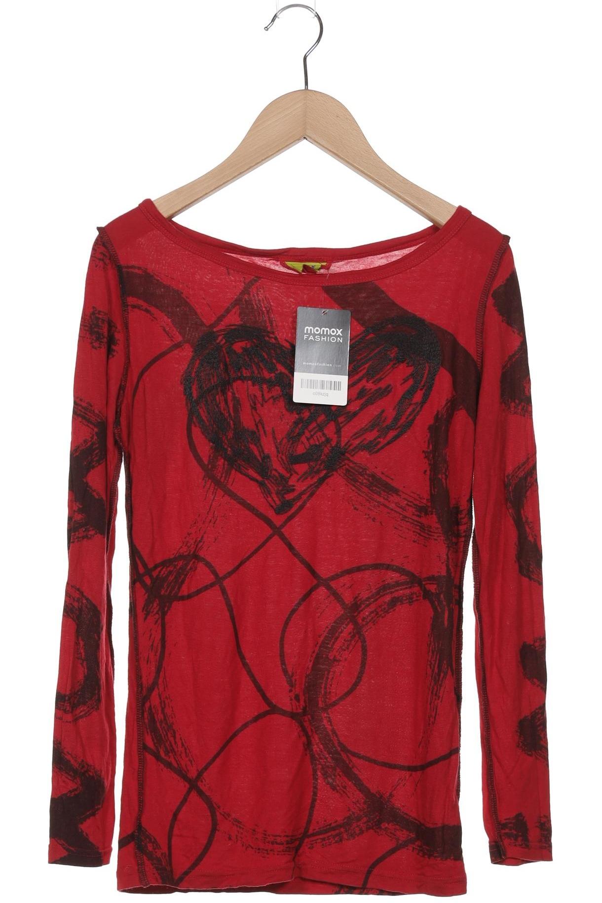 

Desigual Damen Langarmshirt, rot, Gr. 38